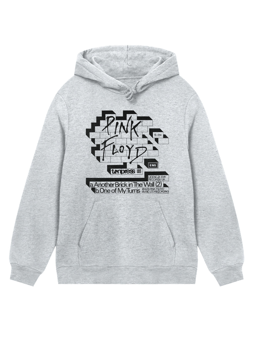 Pink Floyd Another Brick In The Wall Cover with True Blanks | Mens Regular Hoodie