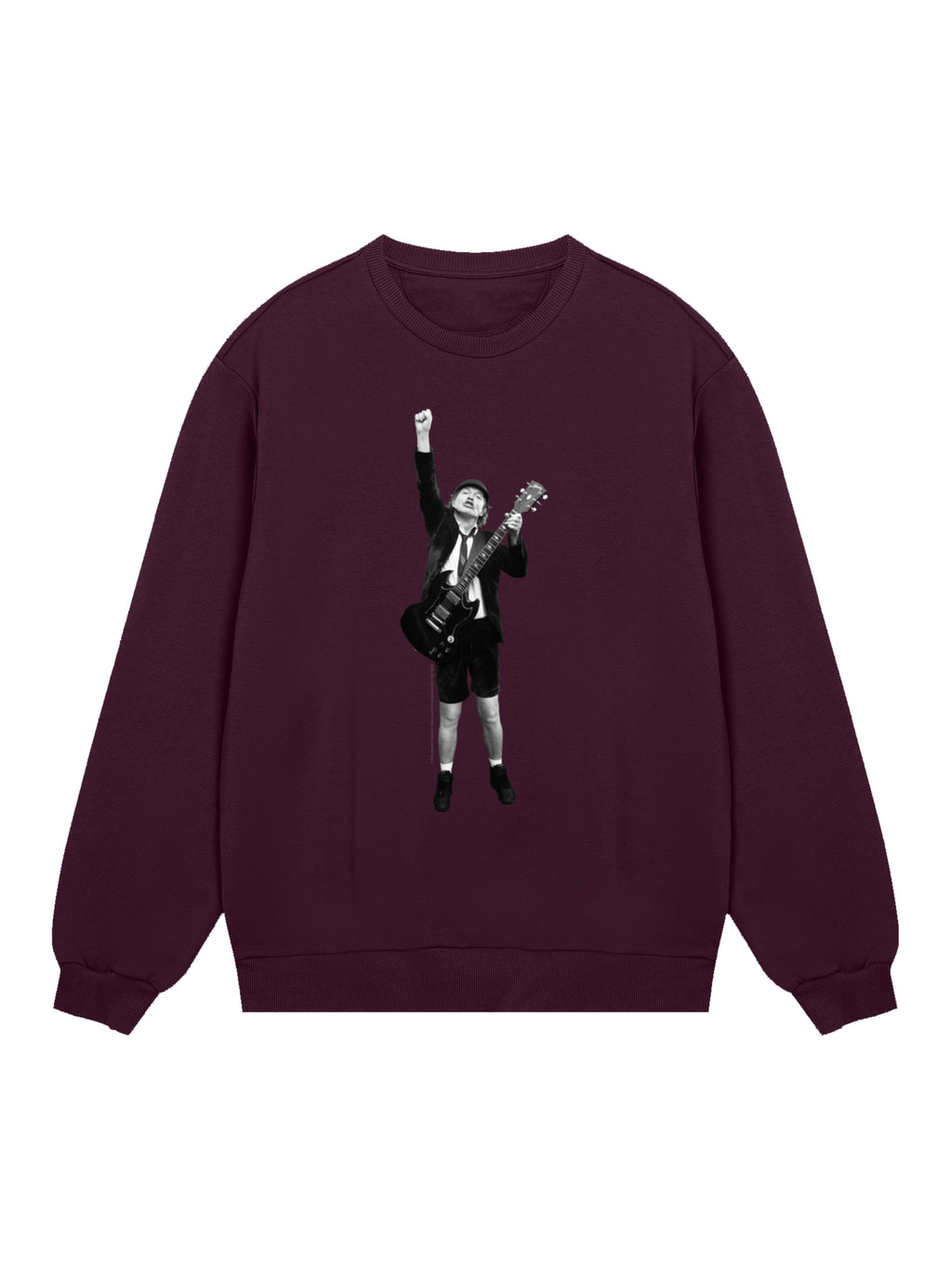 ACDC Angus Young Cutout Herren Sweatshirt