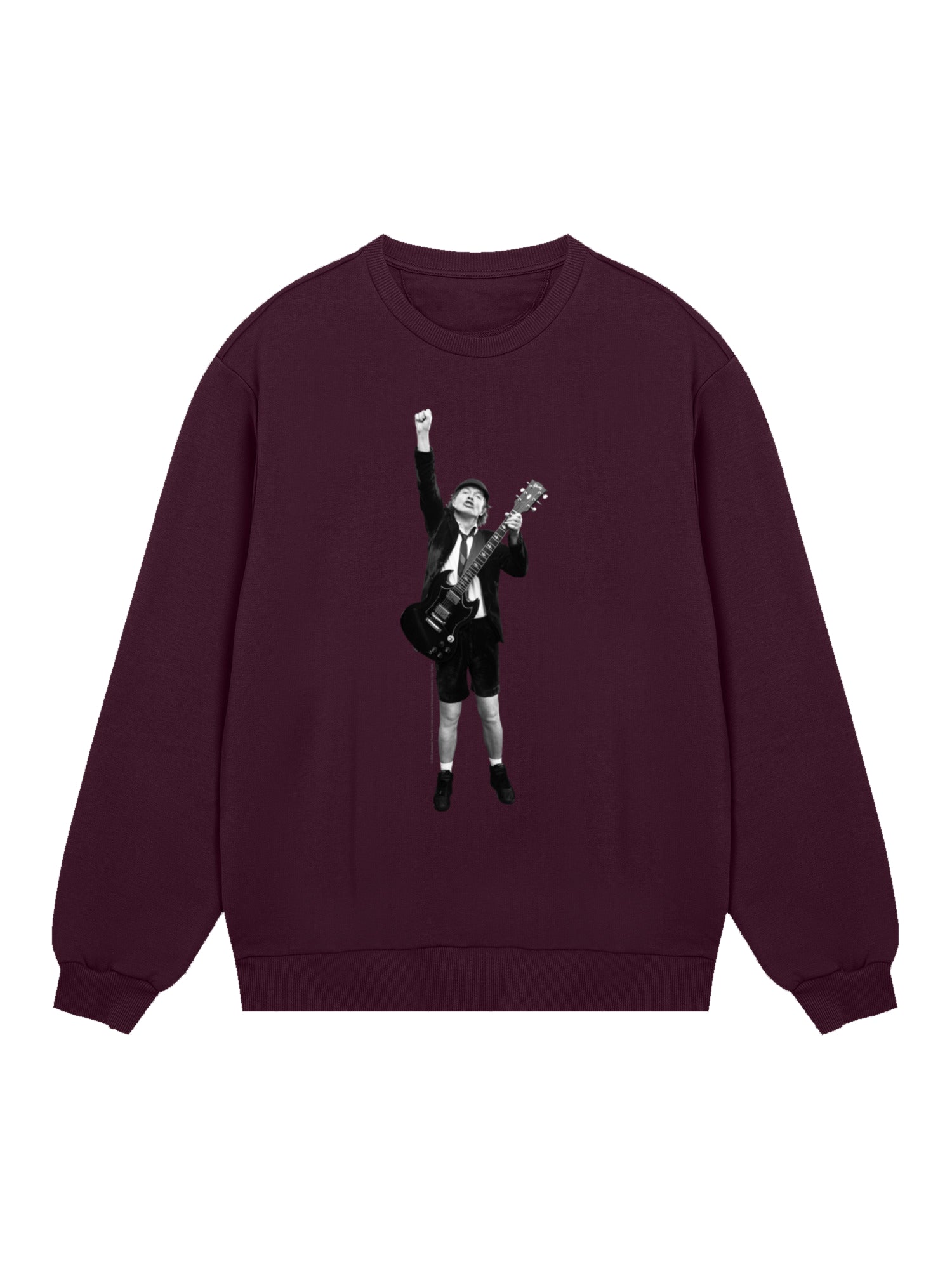 ACDC Angus Young Cutout Herren Sweatshirt