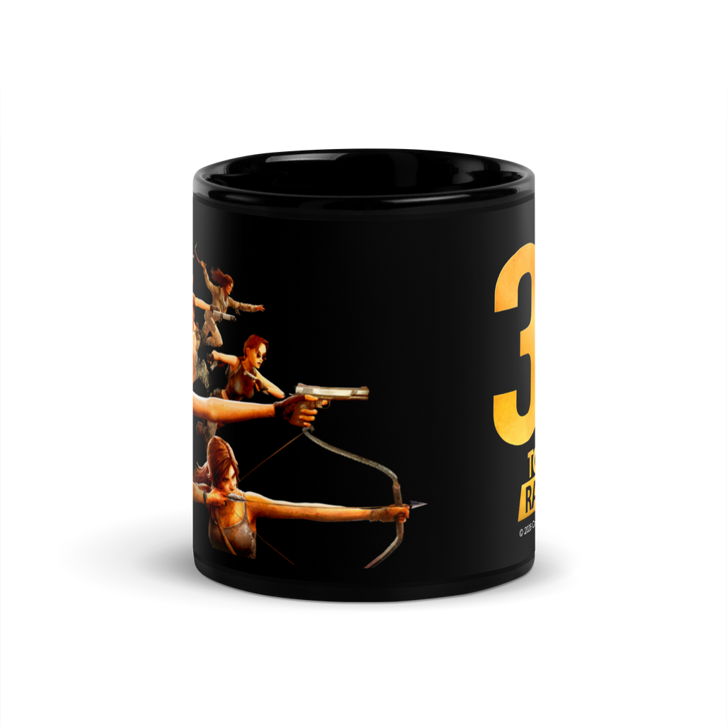 Tomb Raider 30th Anniversary Coffee Mug - Black
