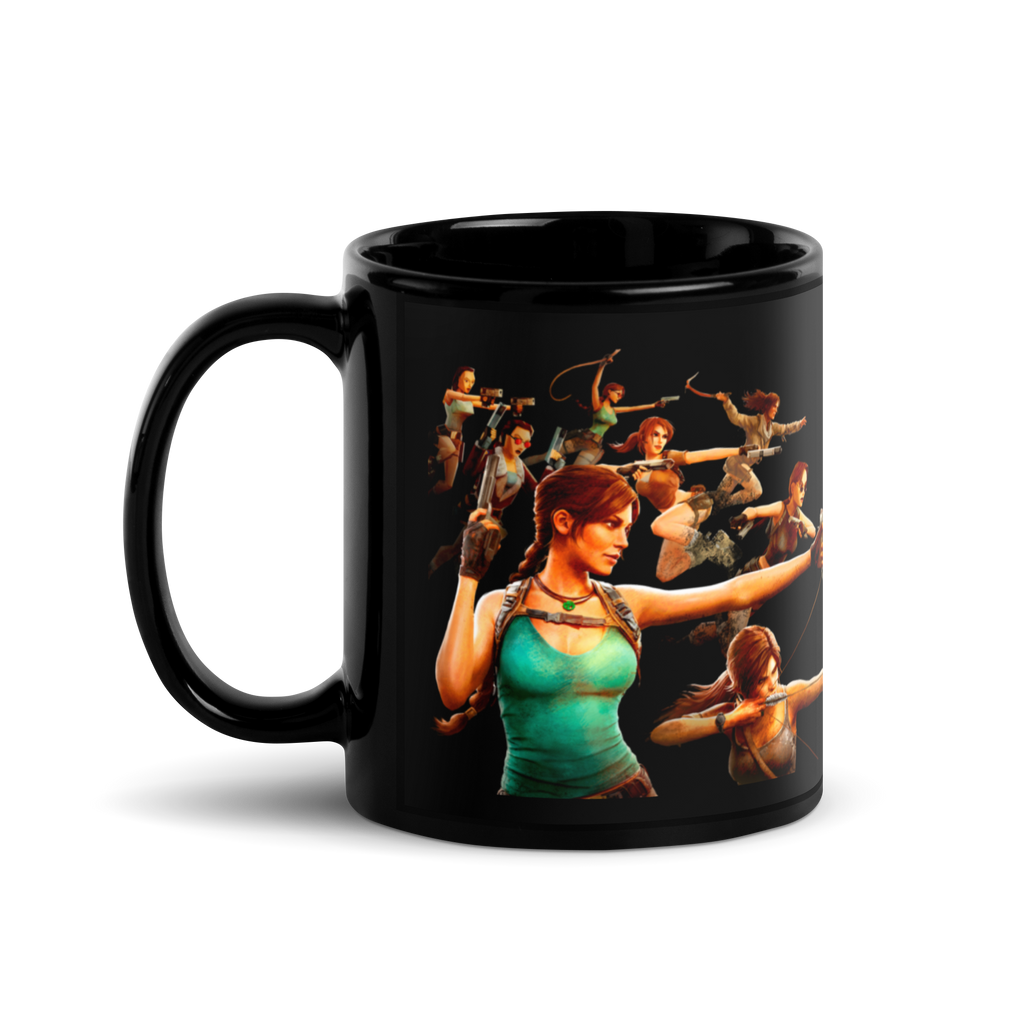 Tomb Raider 30th Anniversary Coffee Mug - Black