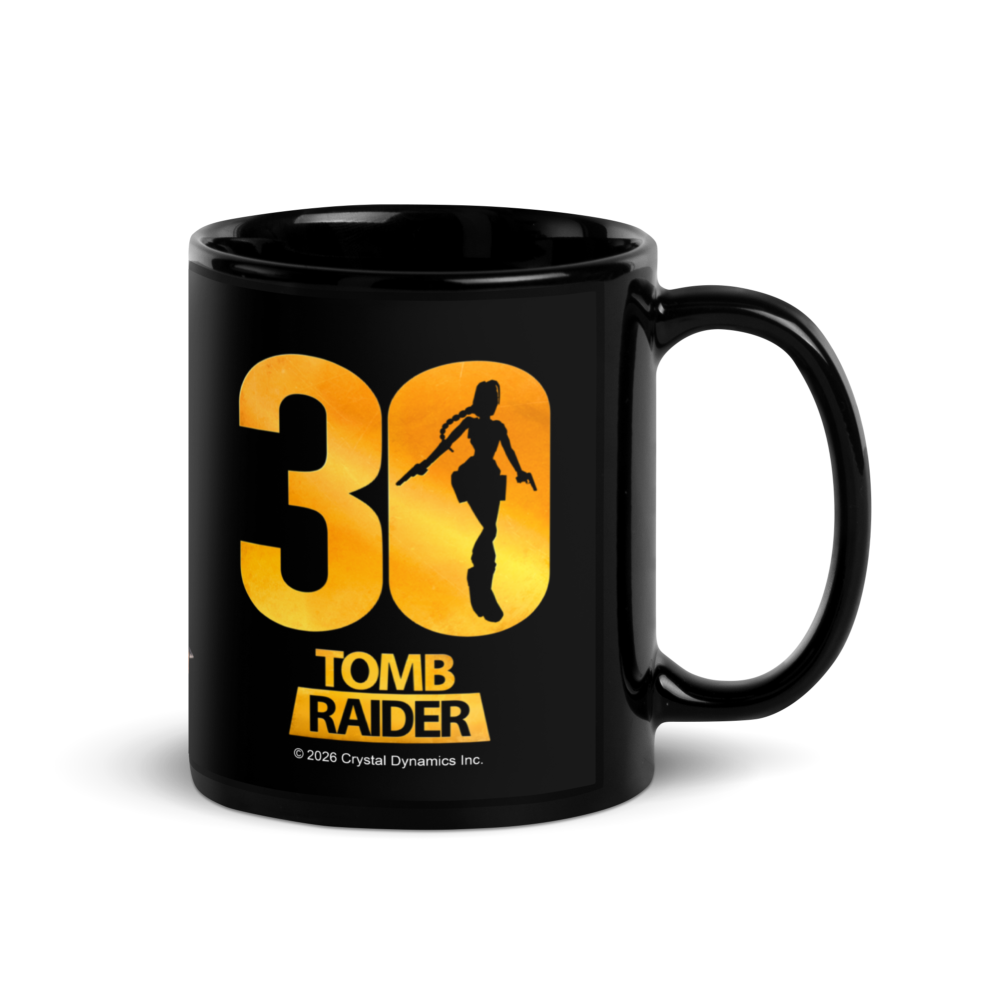 Tomb Raider 30th Anniversary Coffee Mug - Black