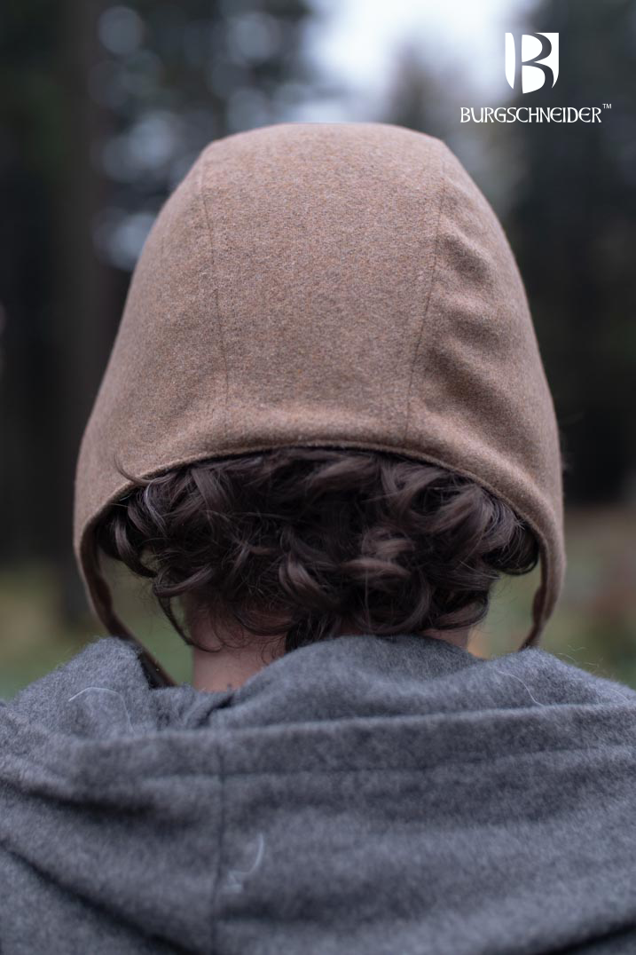 Capuche groupée Wolfram Chameau