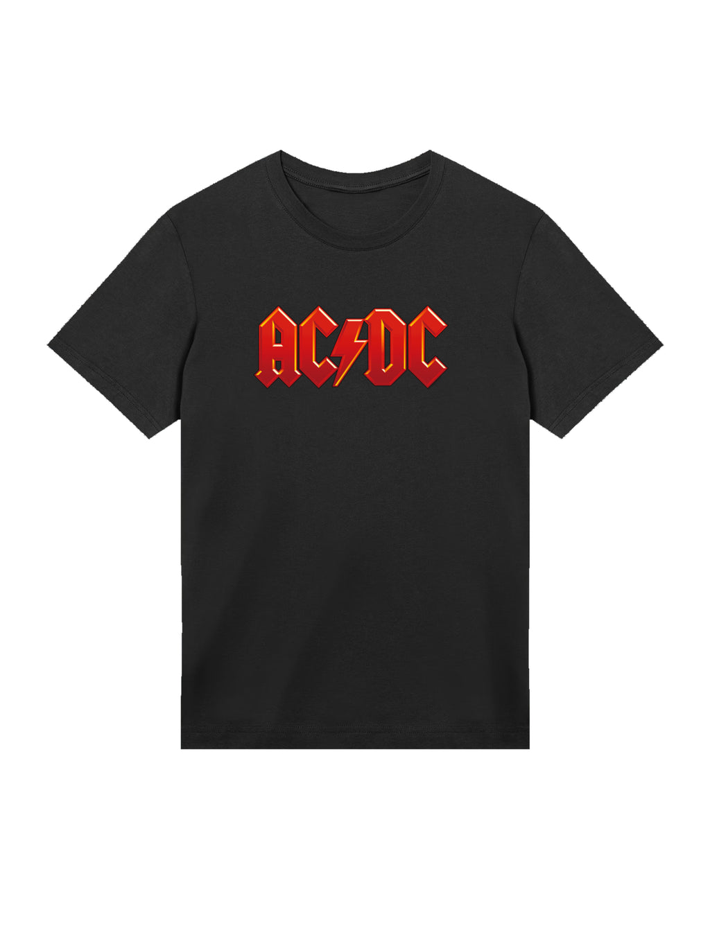 ACDC Dark Red Logo with True Blanks | Mens Regular Tee