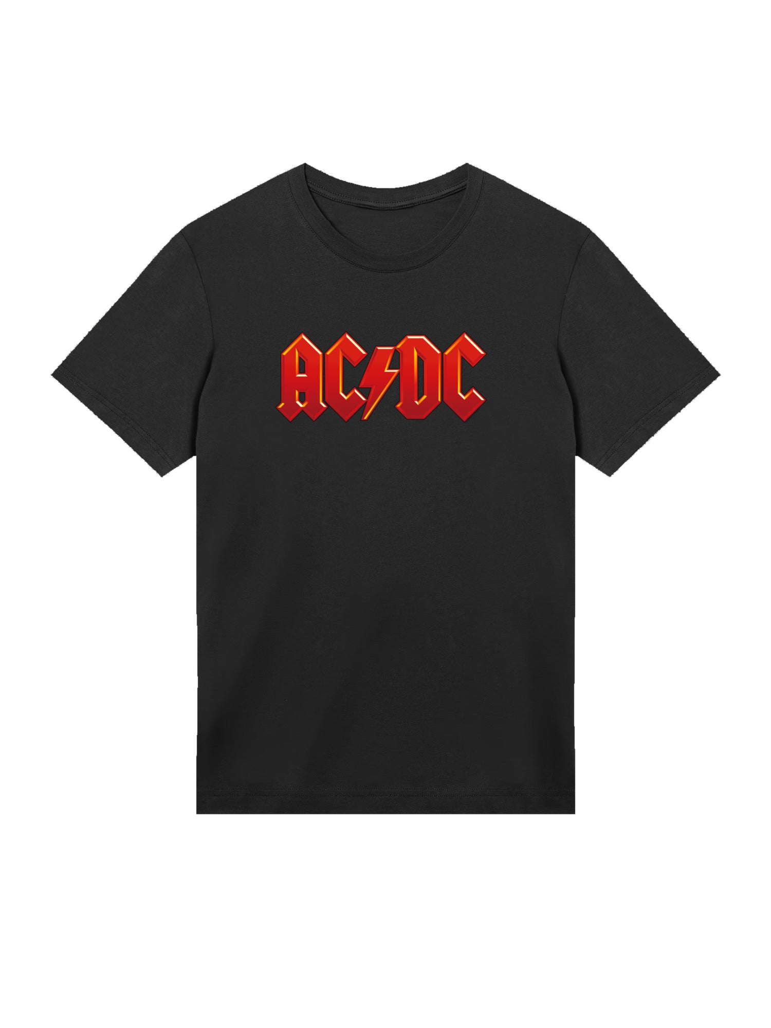 ACDC Dark Red Logo with True Blanks | Mens Regular Tee