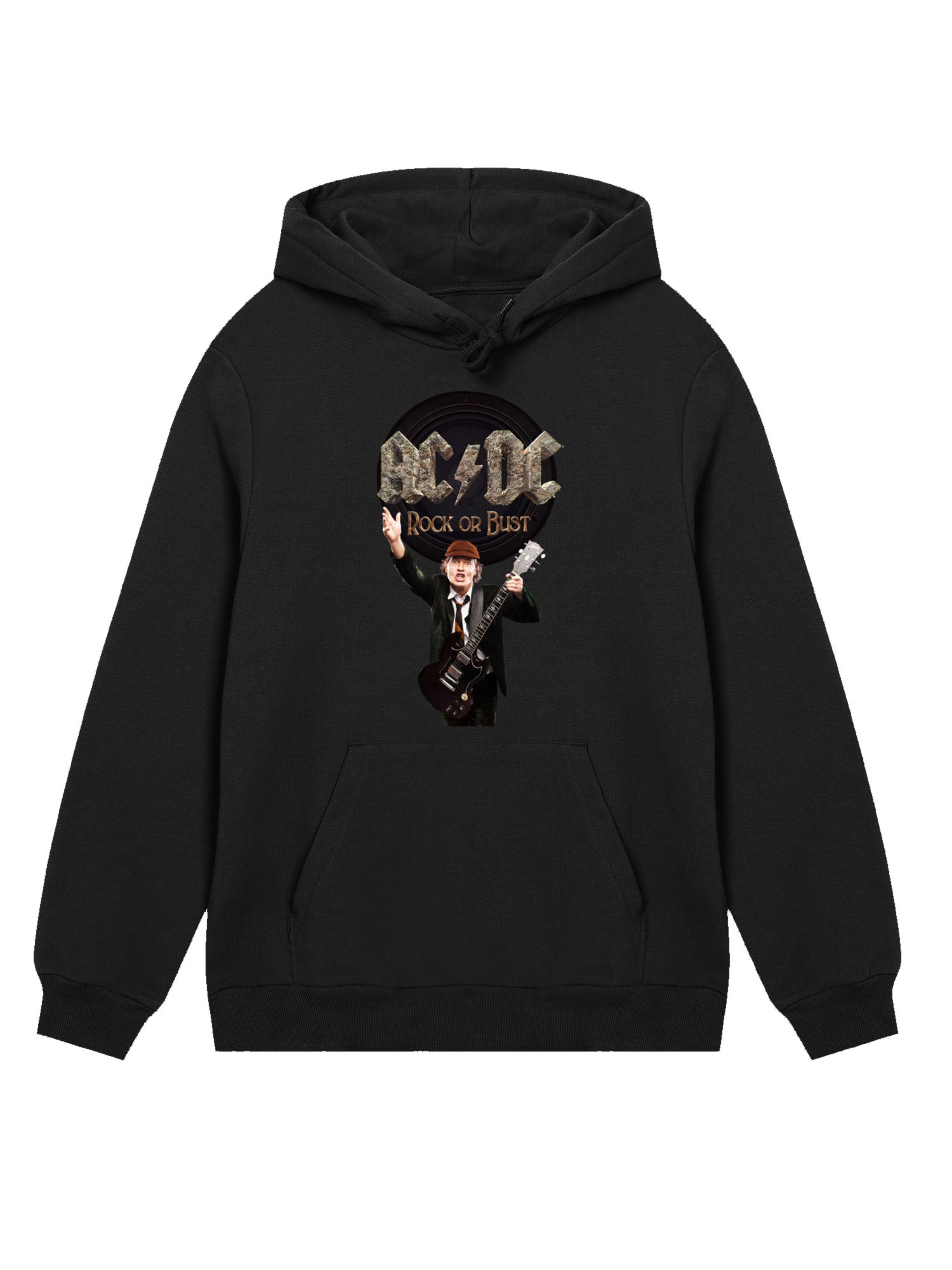 ACDC Rock Or Bust Angus Young Herren Kapuzenpullover