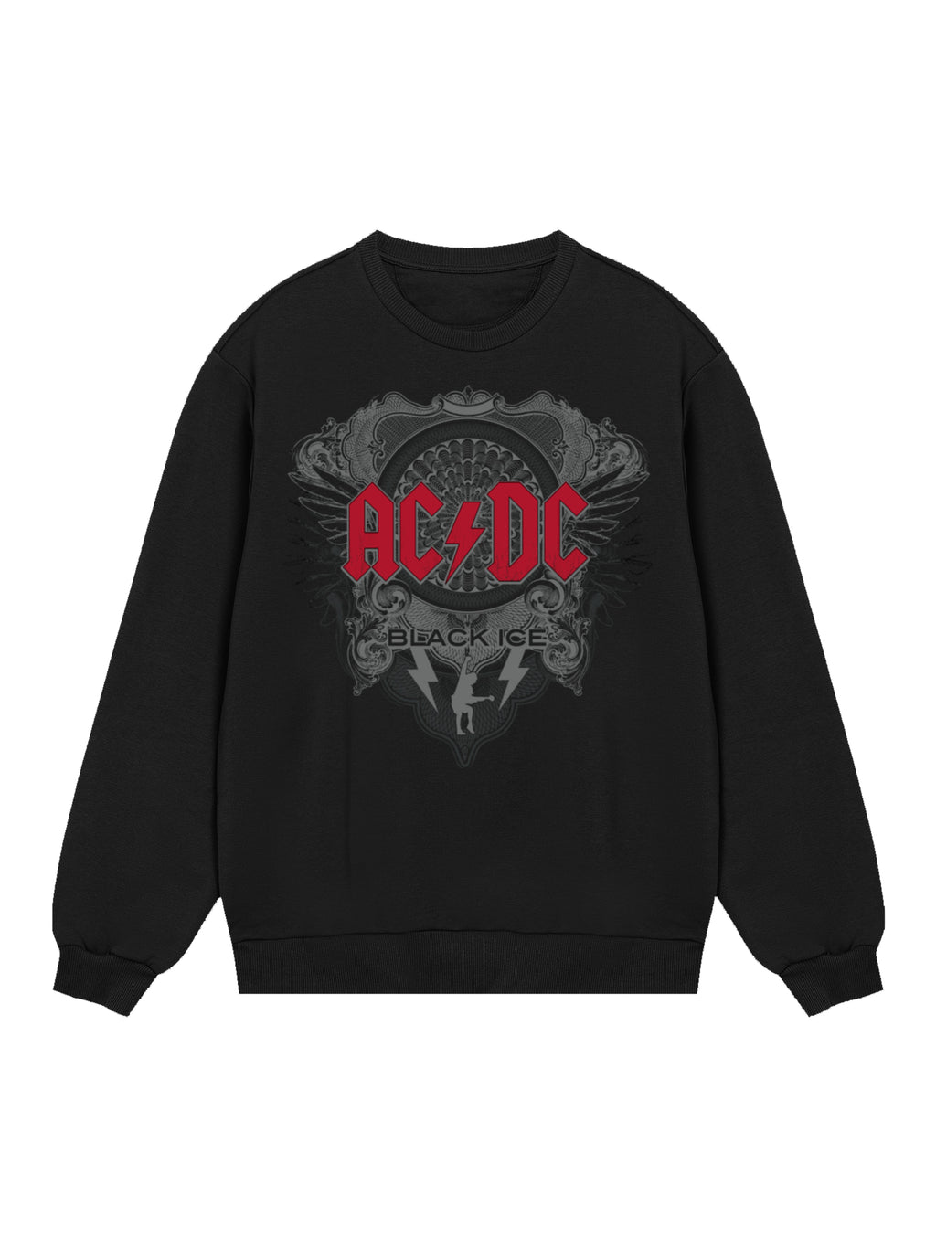 Sweat-shirt biologique AC / DC Black Ice Men