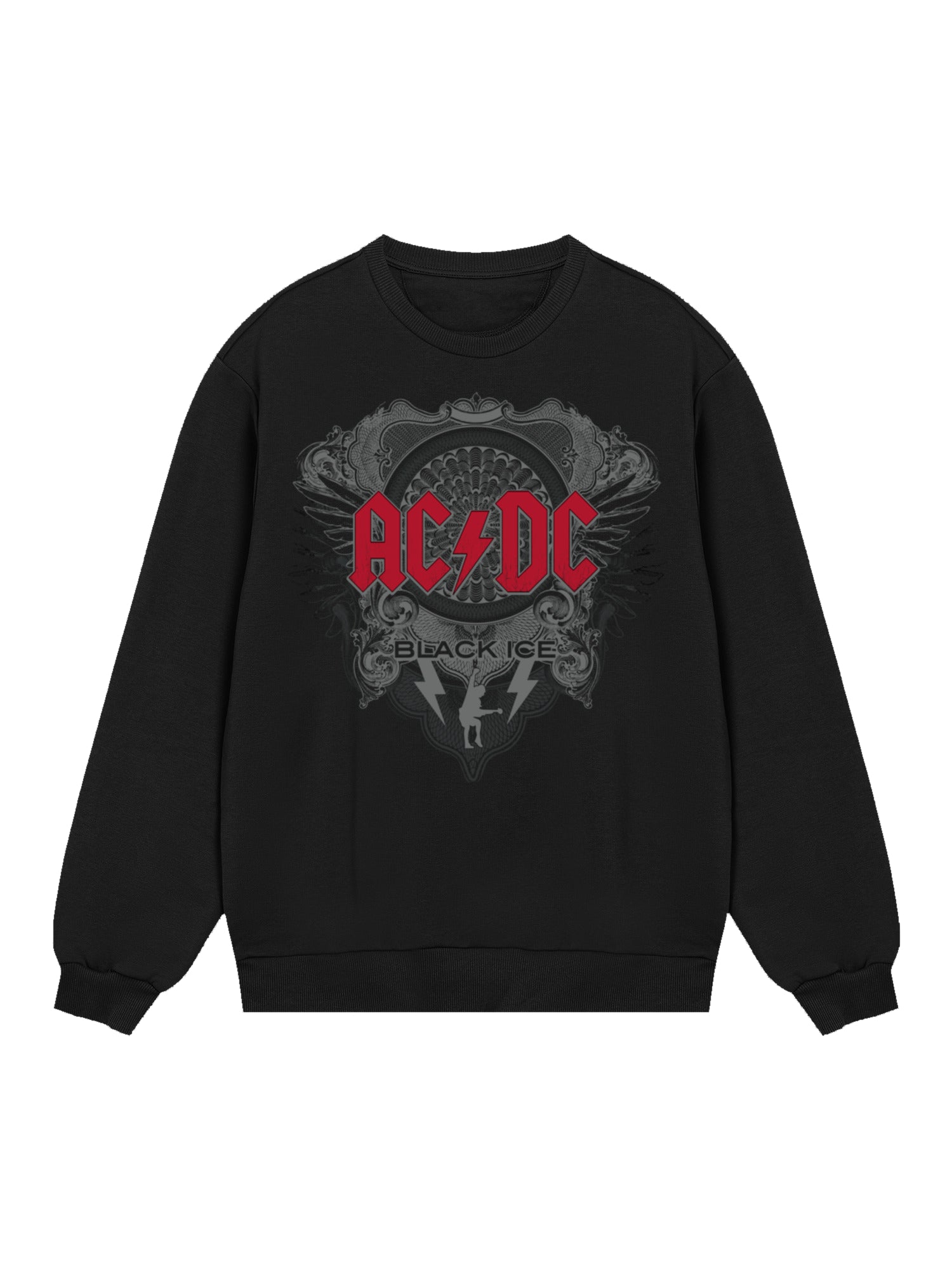 Sweat-shirt biologique AC / DC Black Ice Men
