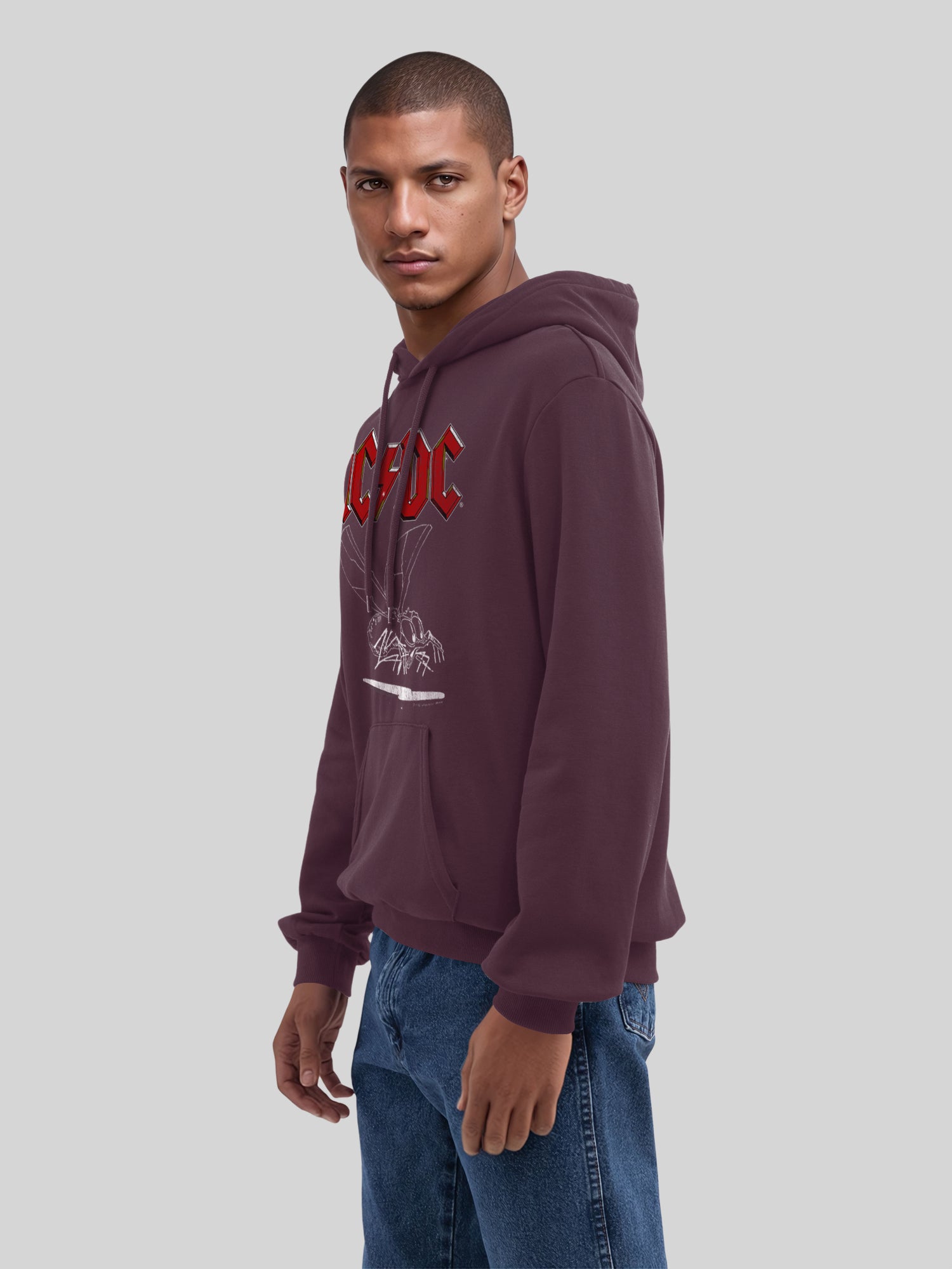 AC / DC Fly on the Wall 1985 Hoodie biologique masculin