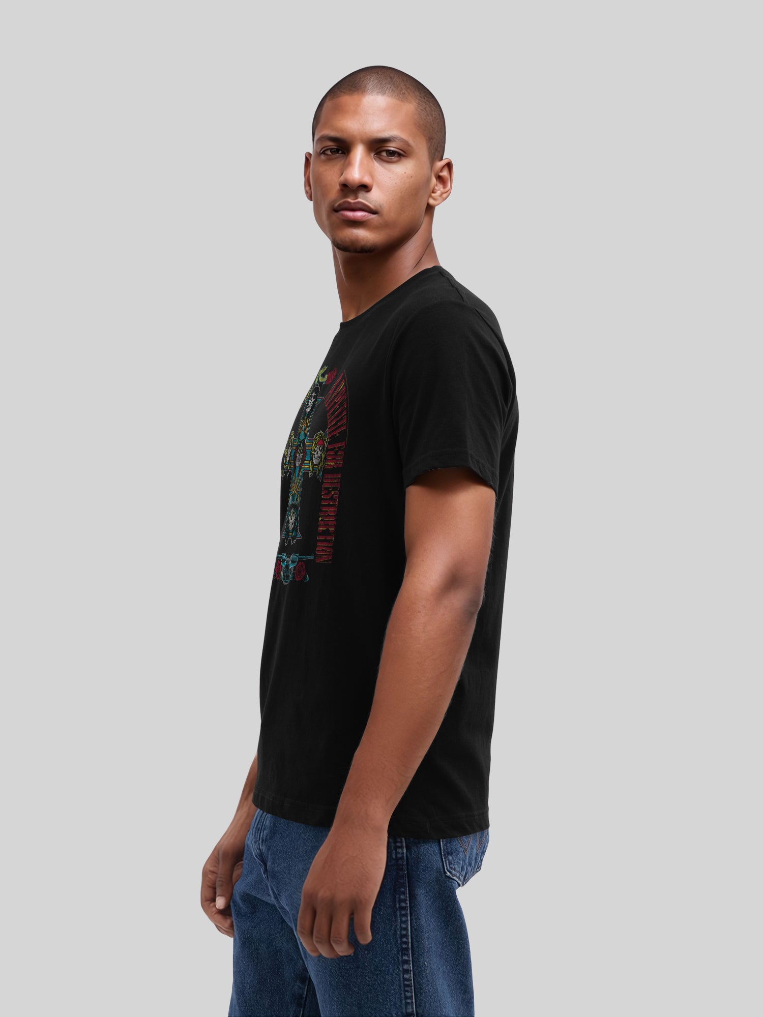 Guns N 'Roses 1988 Tour | Camiseta regular para hombres