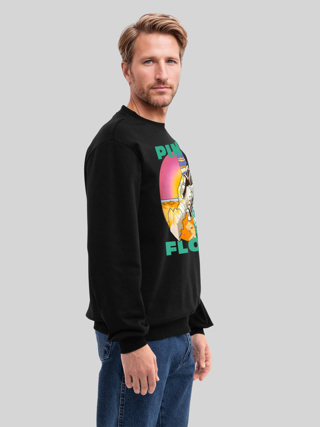 Pink Floyd desearía que estuvieras aquí sudadera orgánica para hombres