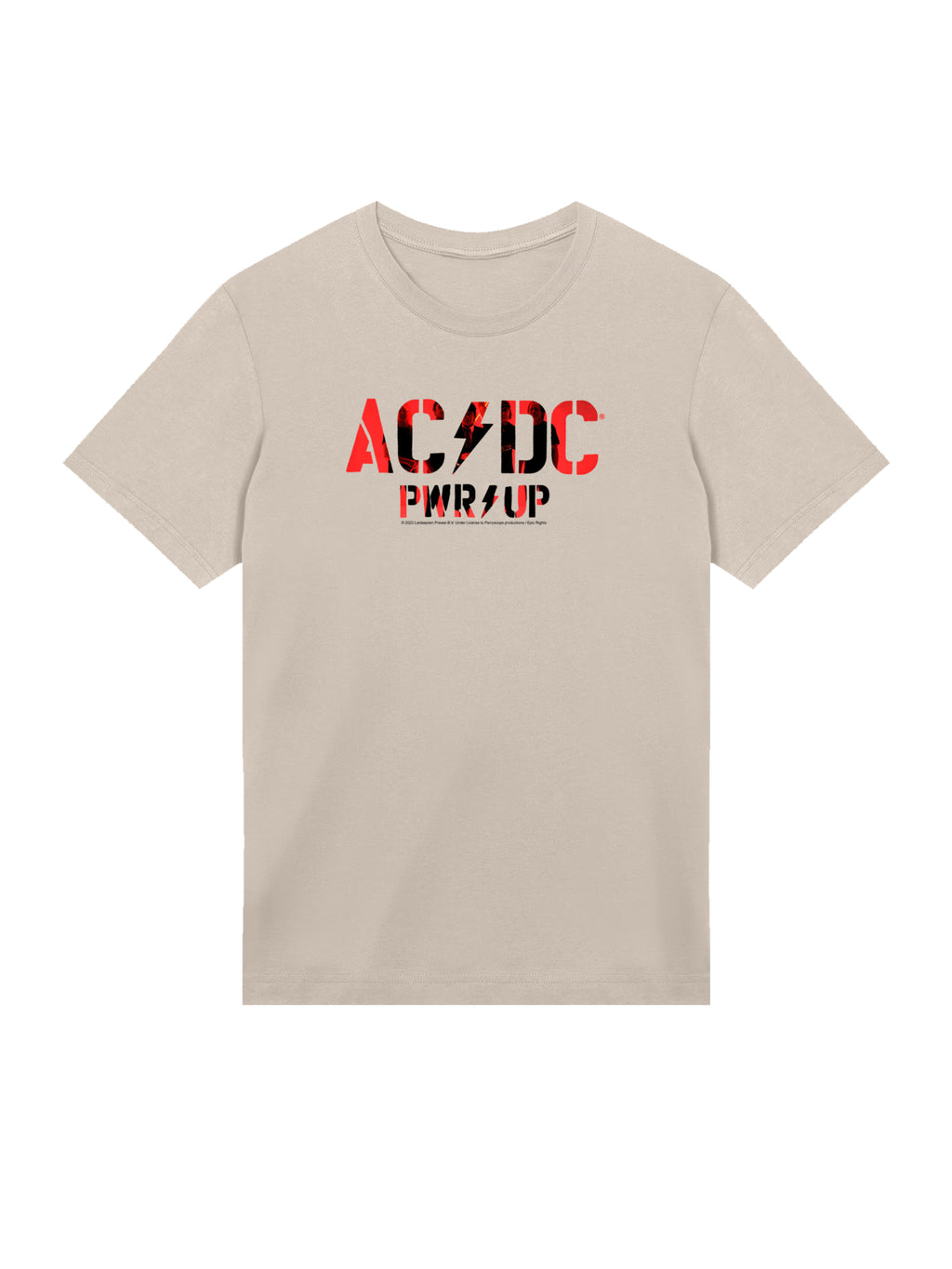 T-shirt organique du logo AC / DC Pwrup Photo