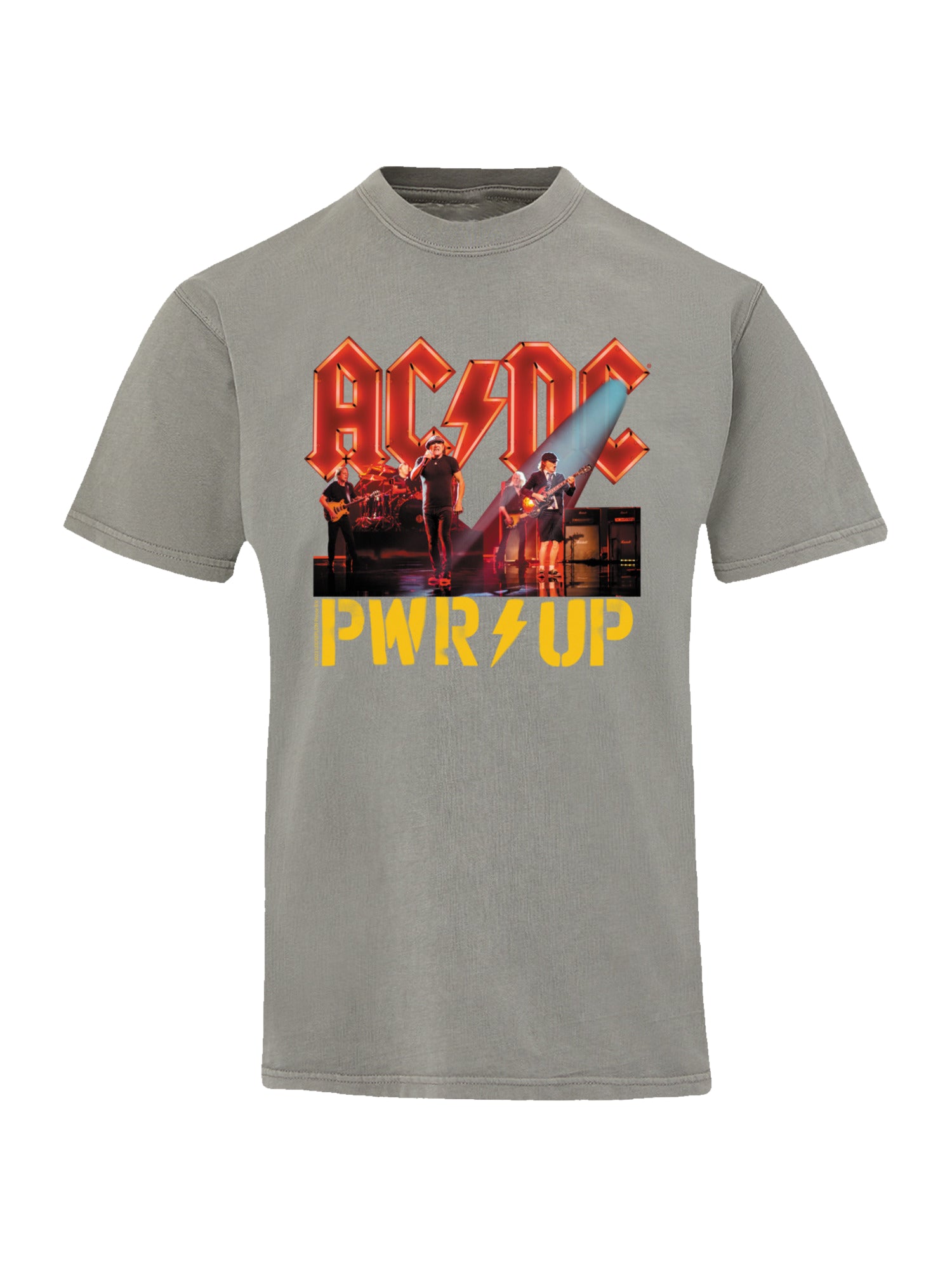 AC/DC PWRUP Stage Lights with Coastal Color Tee