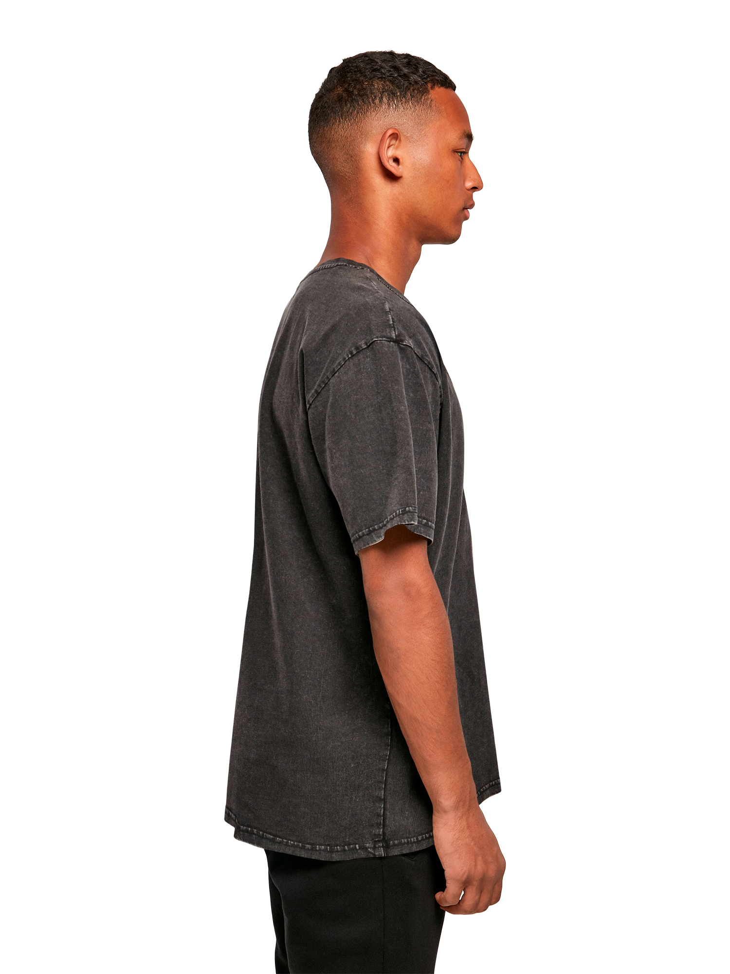 Atari Asteroides Juego retro con camiseta de gran tamaño pesado de ácido