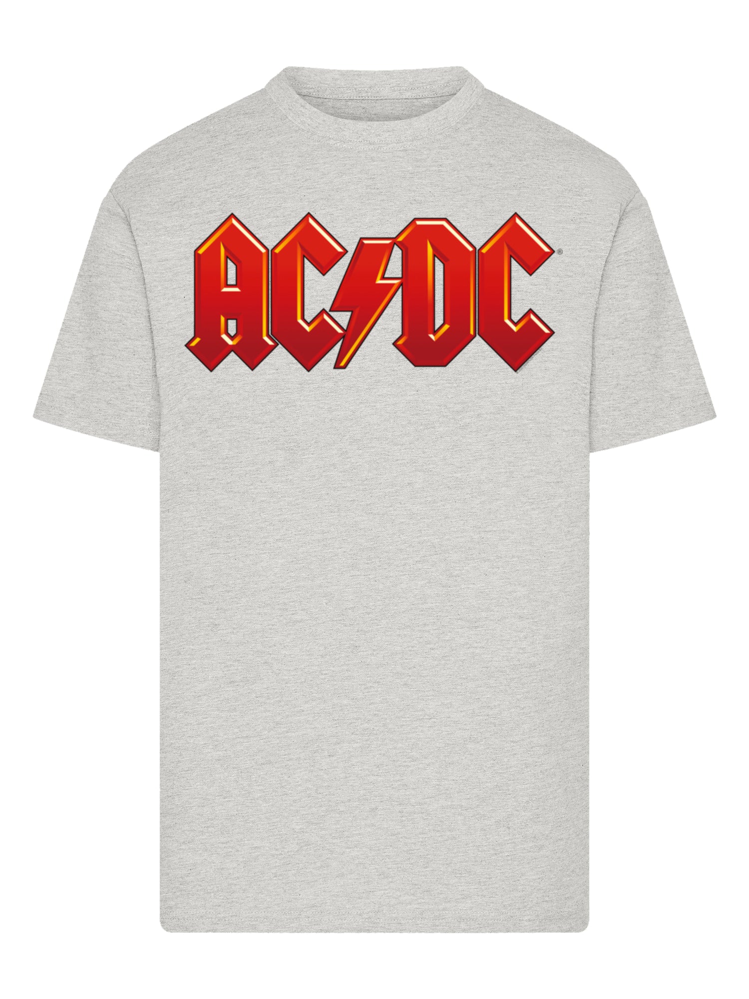 Dunkelrotes ACDC-Logo-T-Shirt