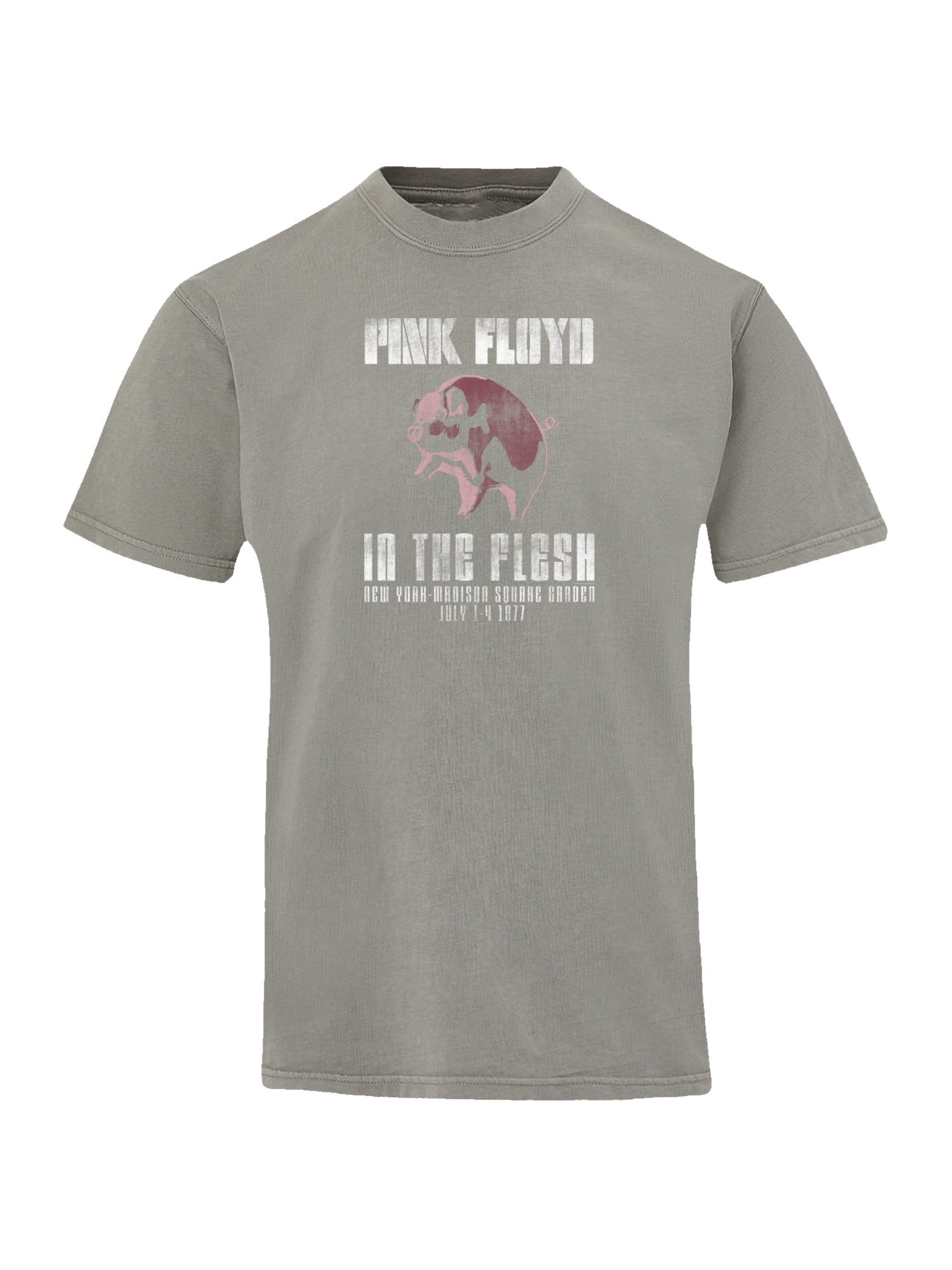 Pink Floyd dans la chair avec un tee-shirt de couleur côtière