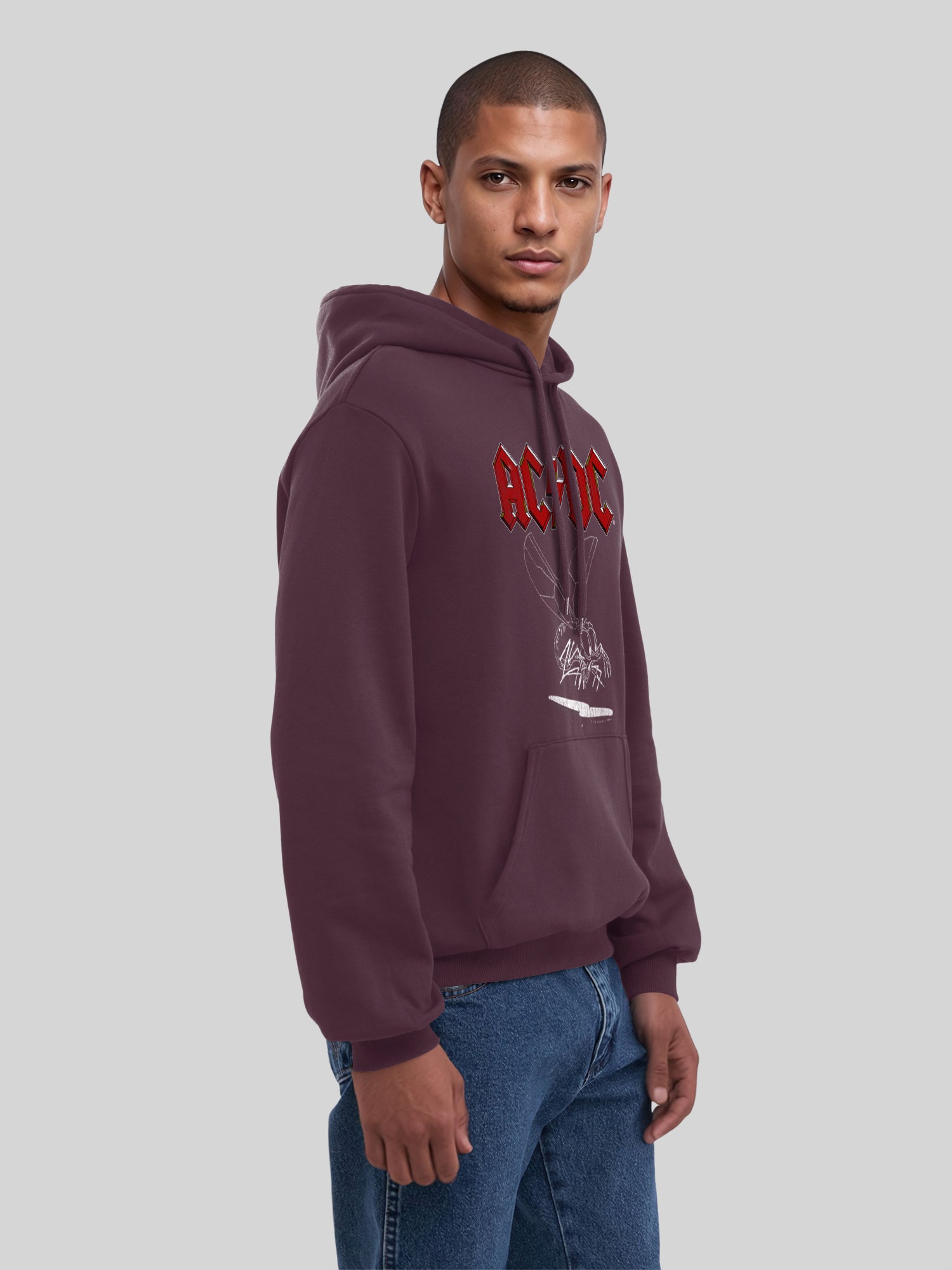 AC / DC Fly on the Wall 1985 Hoodie biologique masculin