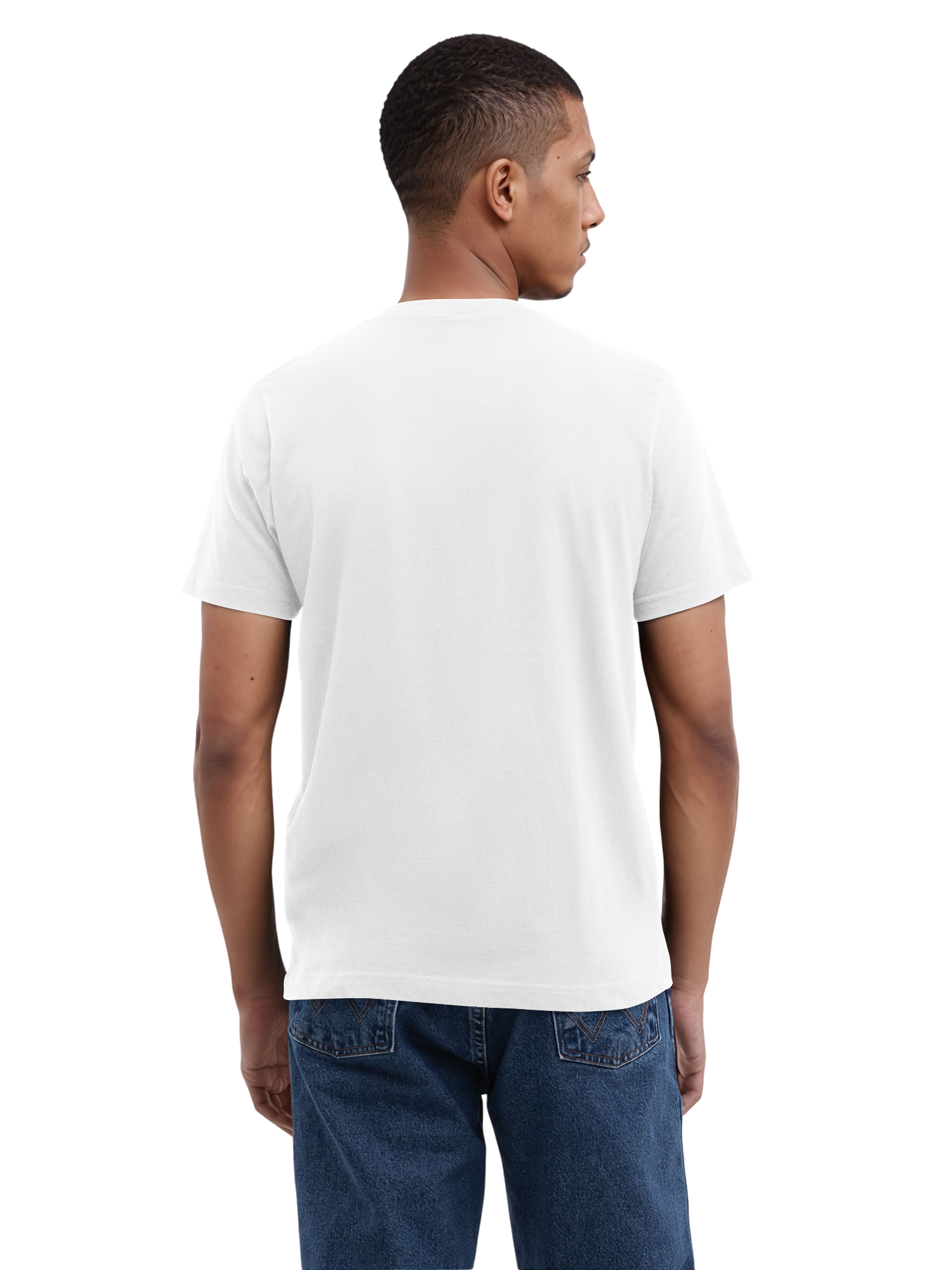 The Rolling Stones Classic Tongue Blk con Blanks verdaderos | Camiseta regular para hombres