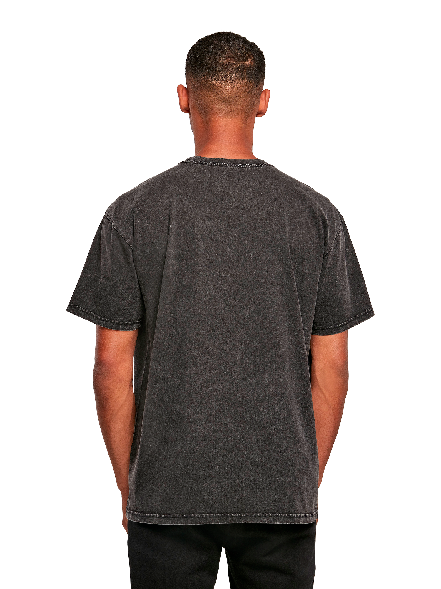 Missile Command Triple Shot Atari Retro Gaming with Acid Washed Heavy Oversize Tee