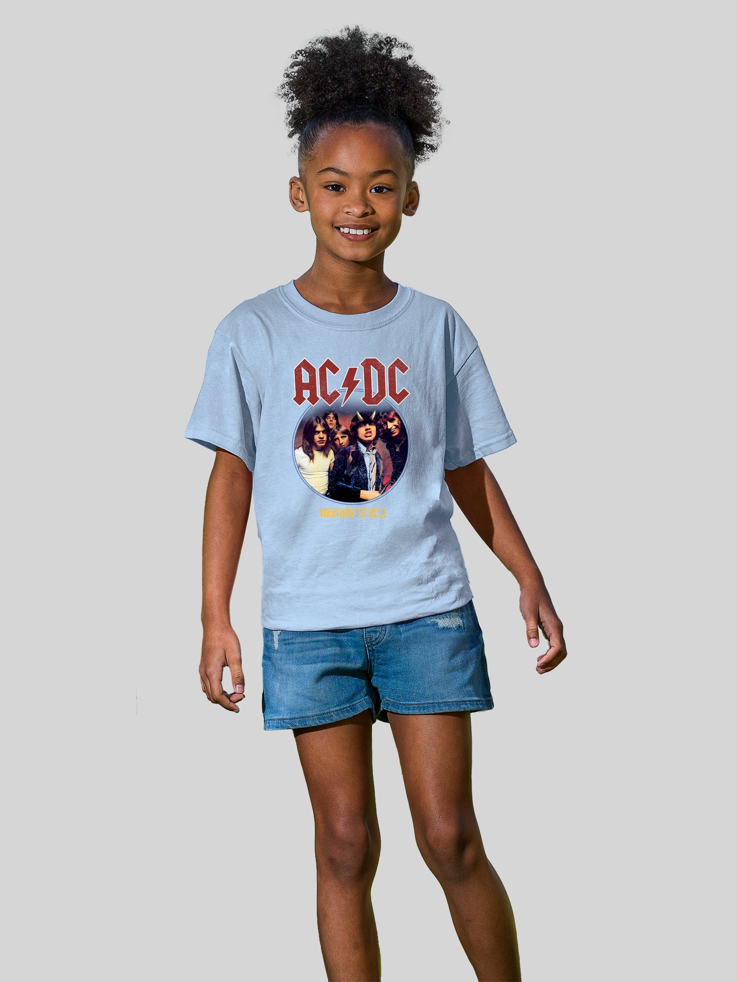 AC/DC Highway To Hell Circle with Youth Buddy Tee