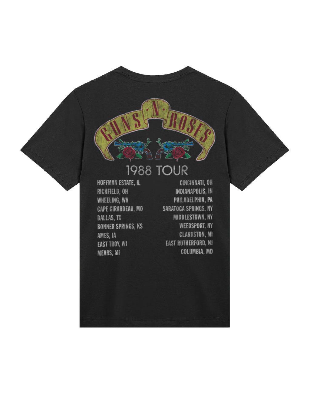 Guns N' Roses 1988 Tour T-Shirt