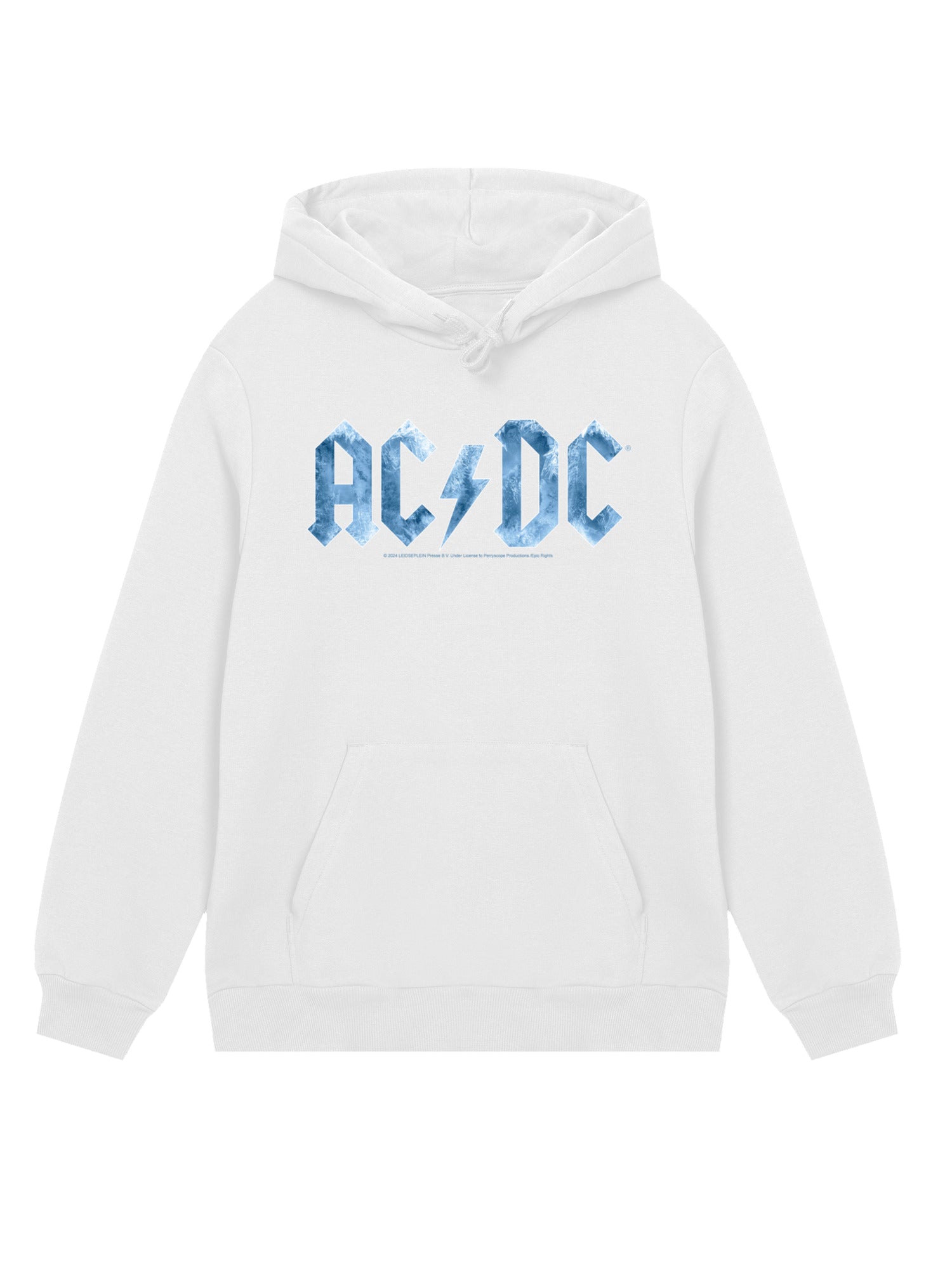 ACDC Blue Ice Logo Herren Hoodie