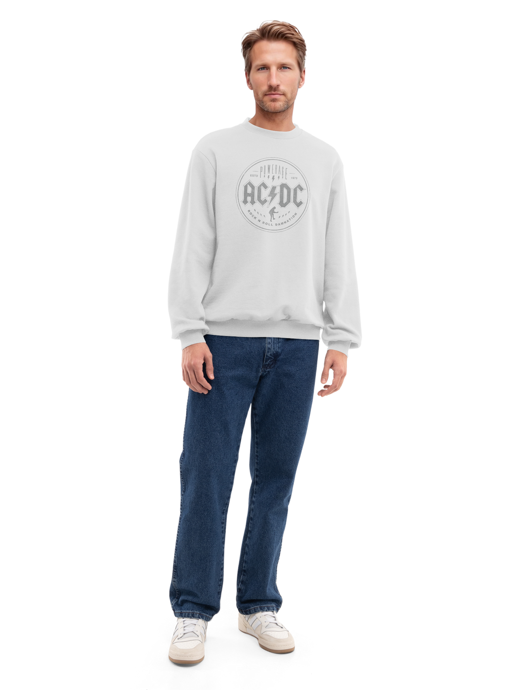 ACDC Rock N Roll Damnation Herren Sweatshirt