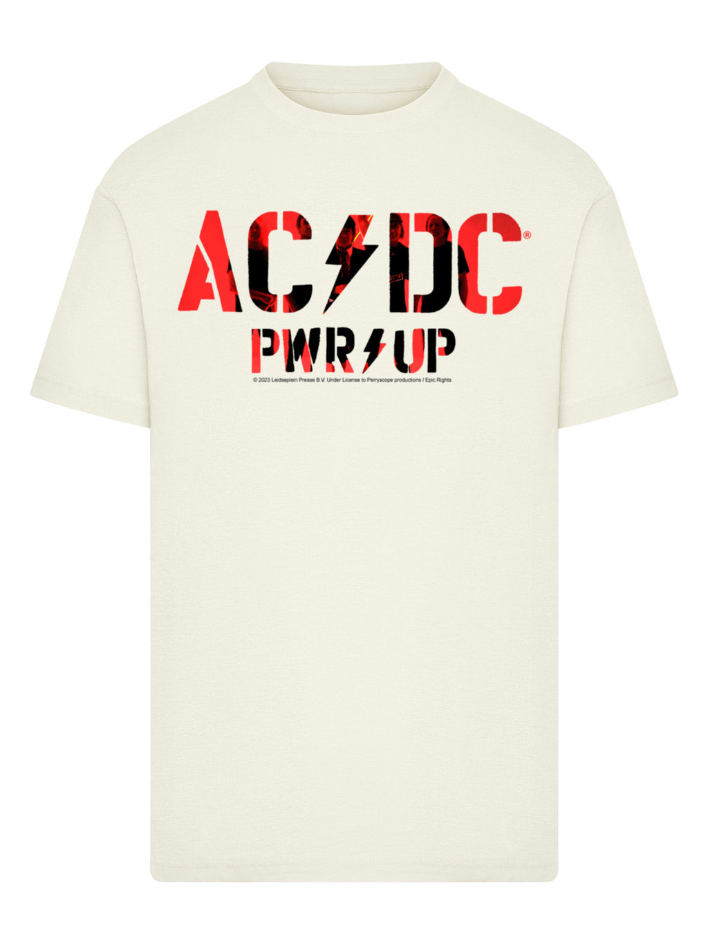 AC/DC PWRUP Photo Logo T-Shirt