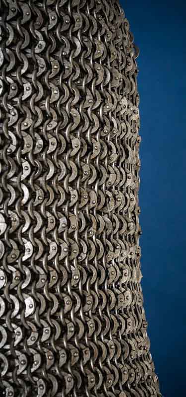 Riveted Chainmail Hauberks and Hoods