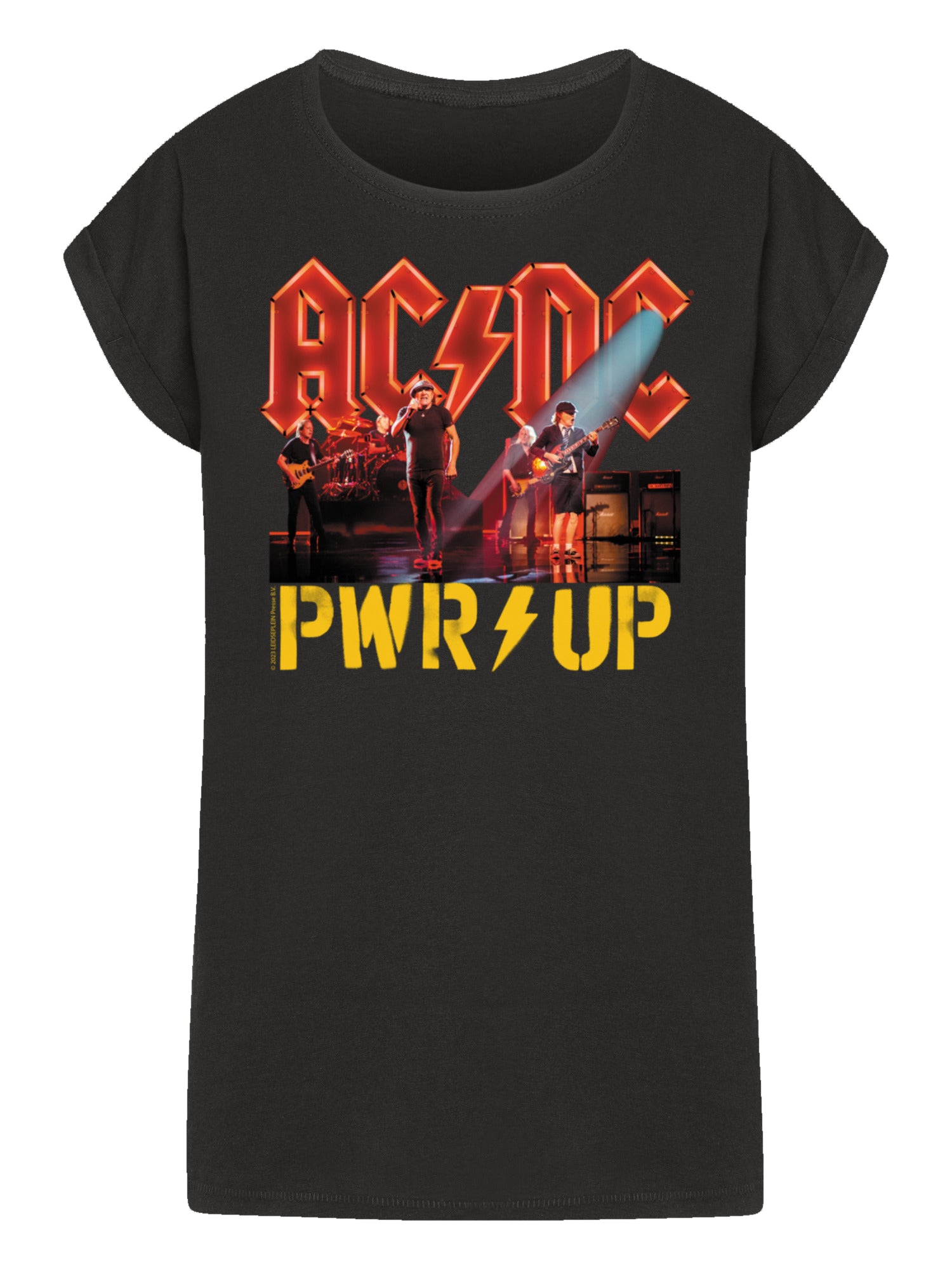 ACDC PWRUP Bühnenlichter Damen T-Shirt