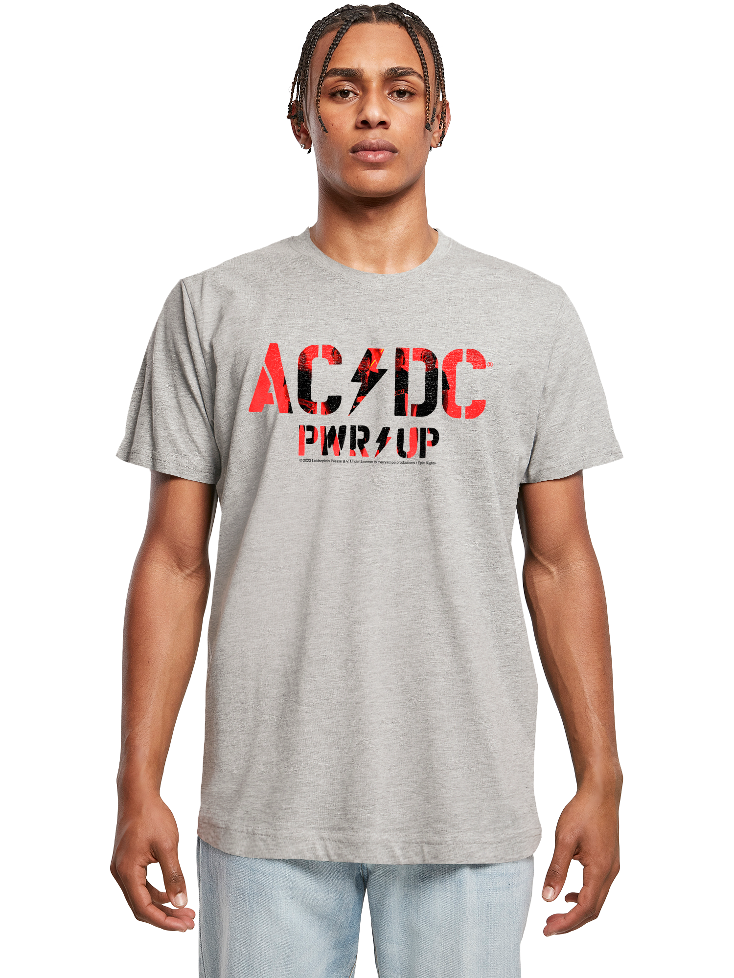 T-shirt de logo AC / DC Pwrup Photo
