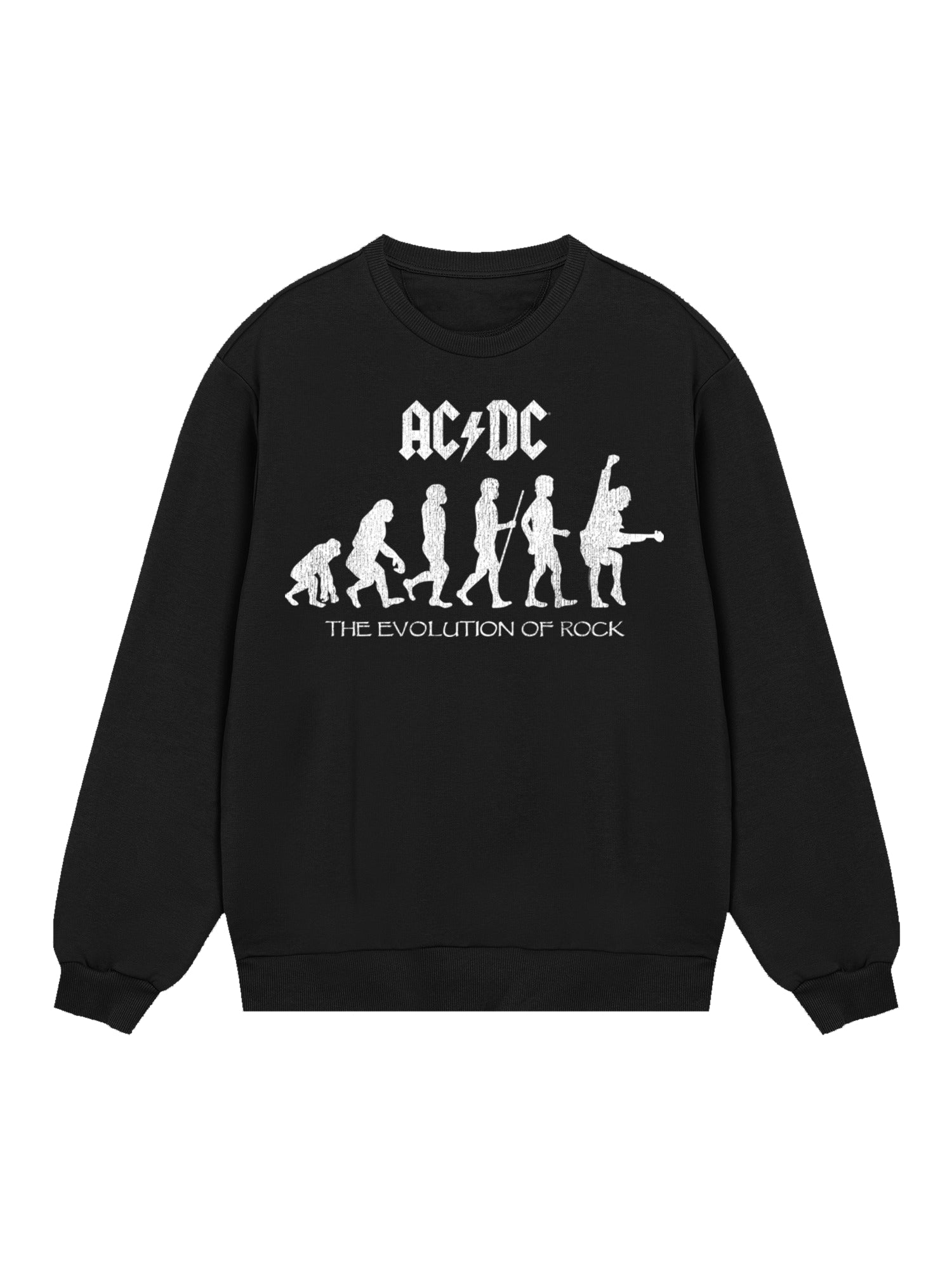 Evolution AC / DC du sweat-shirt Rock Organic