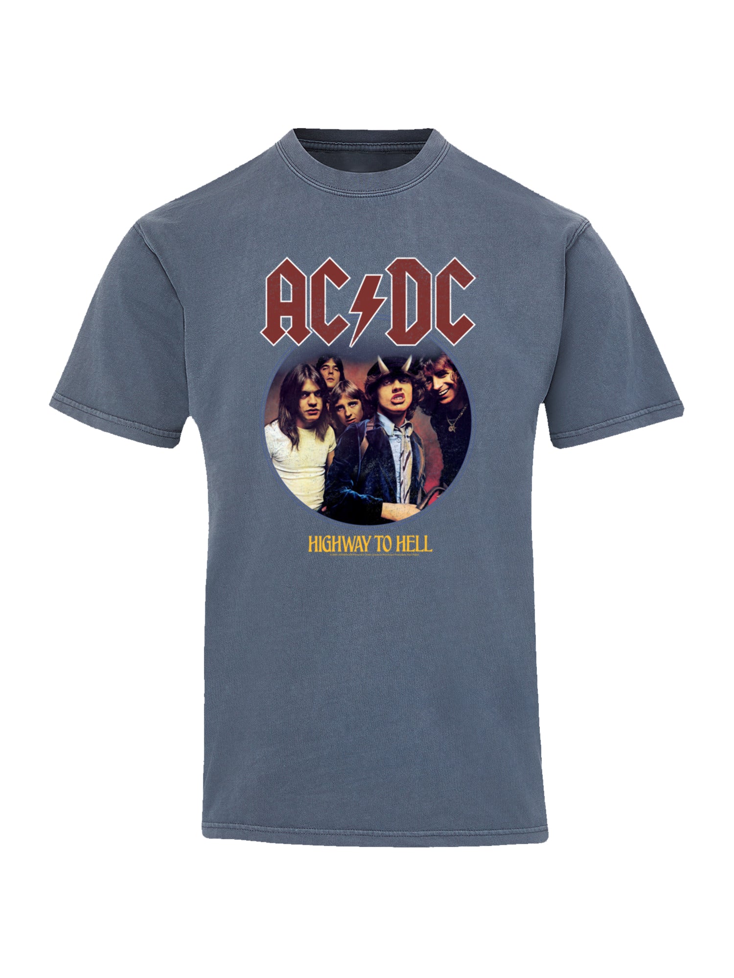 AC/DC Highway To Hell Circle with Coastal Color Tee