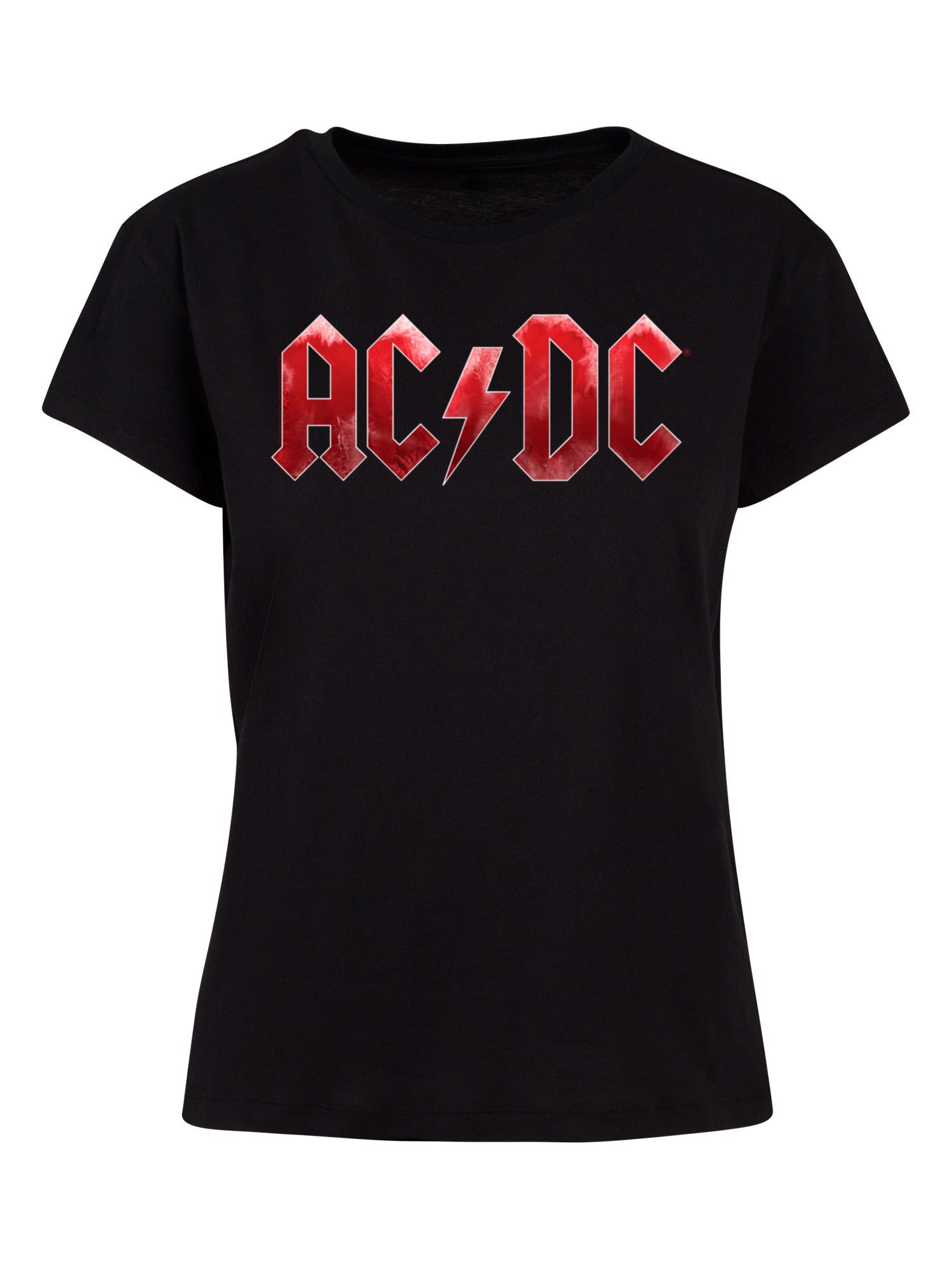 ACDC Red Ice Logo Ladies Box Tee