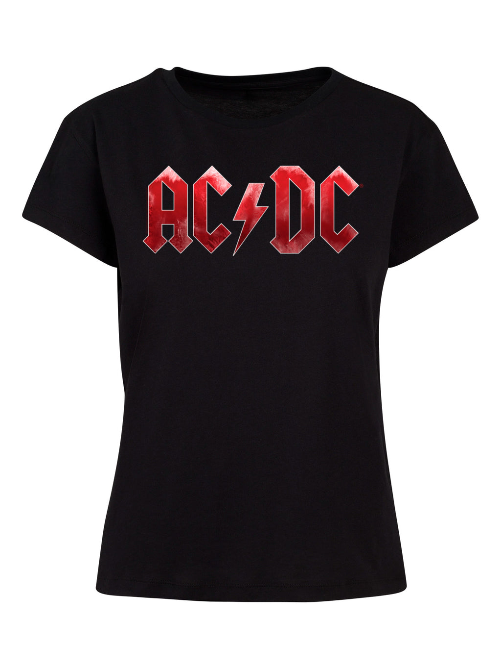 ACDC Red Ice Logo Ladies Box Tee