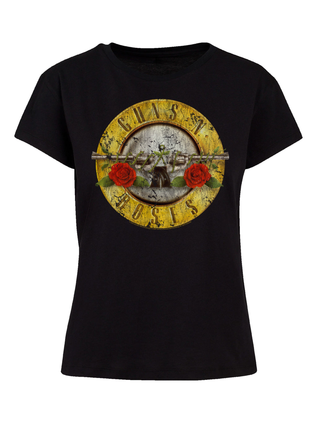 Logo Bullet vintage de Guns 'N' Roses avec des dames