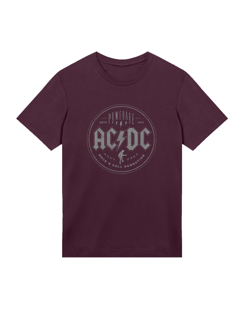 ACDC Rock N Roll Damnation with True Blanks | Mens Regular Tee