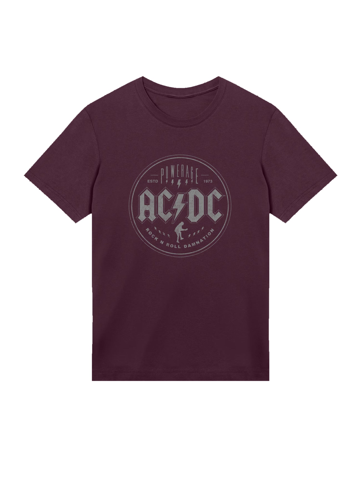 ACDC Rock N Roll Damnation with True Blanks | Mens Regular Tee