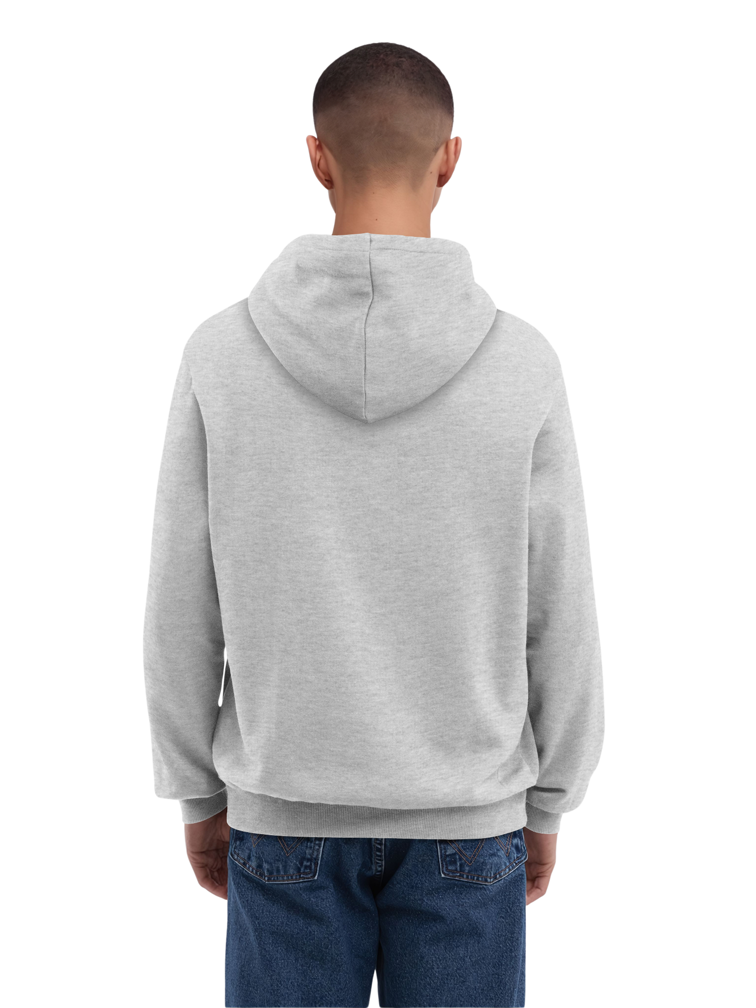 AC / DC Black Outline Logo Organic Hoodie