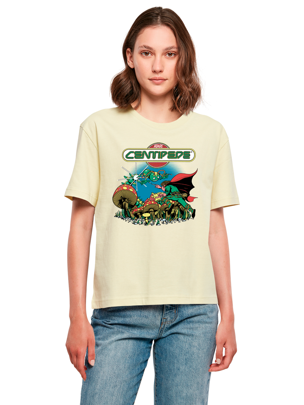 Centipede Atari Retro Gaming with Ladies Everyday Tee