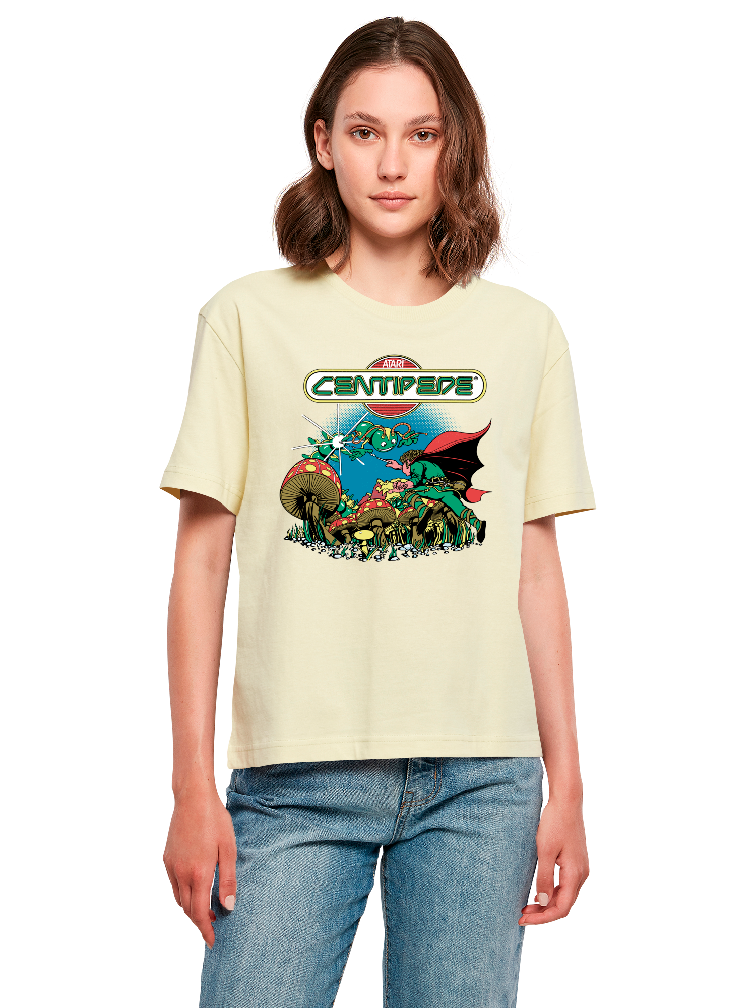 Centipede Atari Retro Gaming with Ladies Everyday Tee