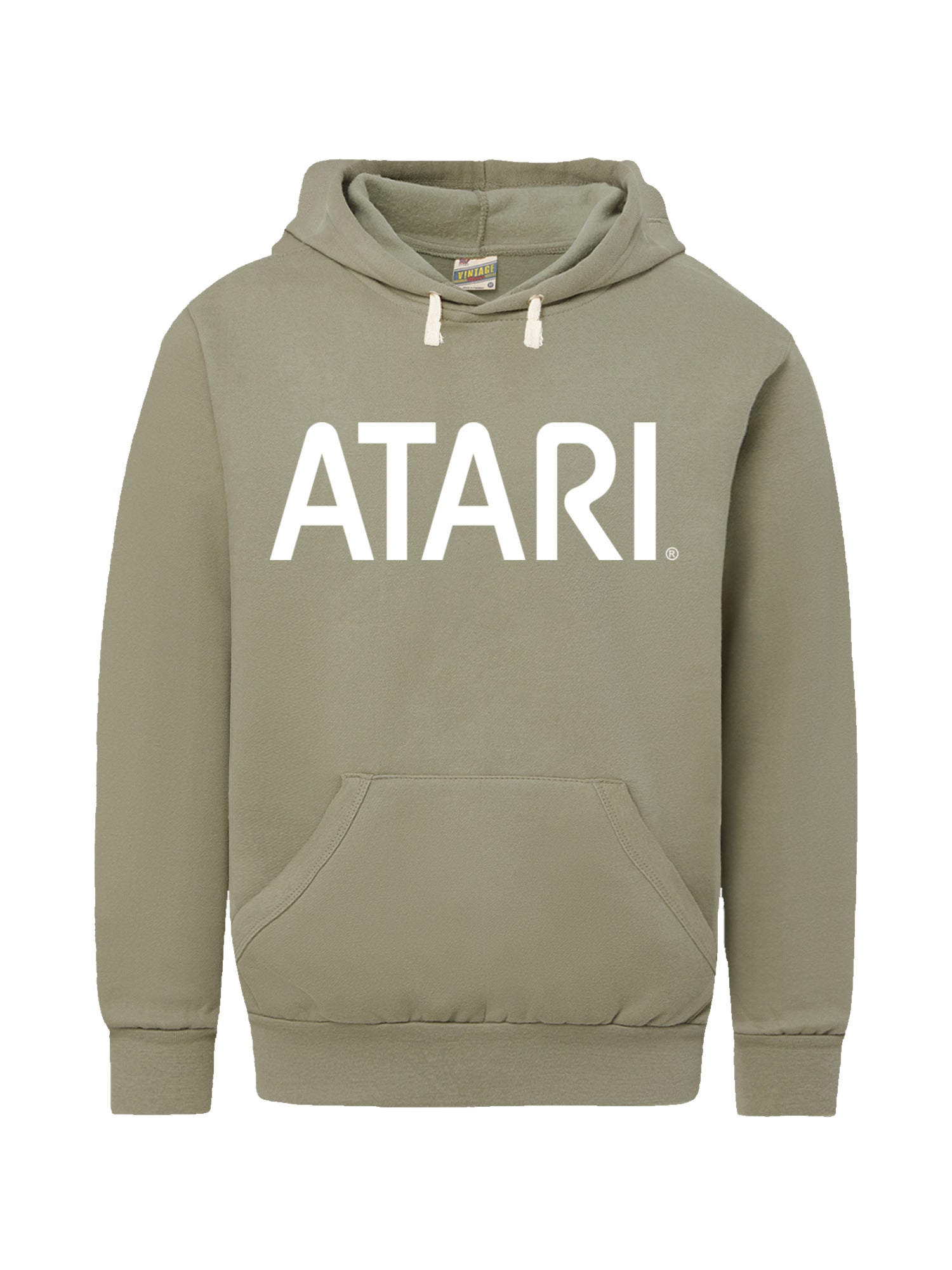 Atari Games White Retro Gaming mit Vintage Fleece Hood