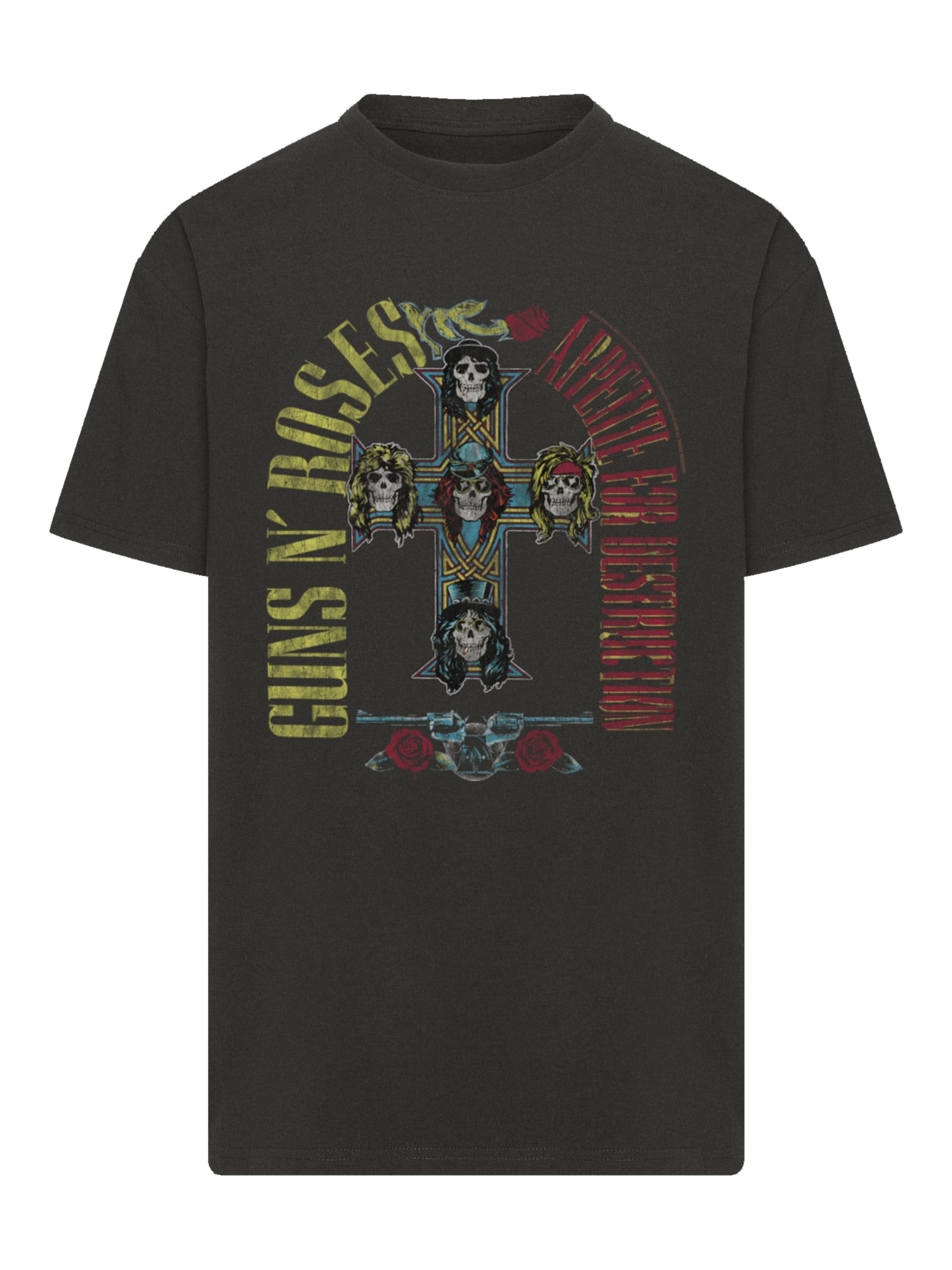 Guns N' Roses 1988 Tour Heavy Oversized T-Shirt