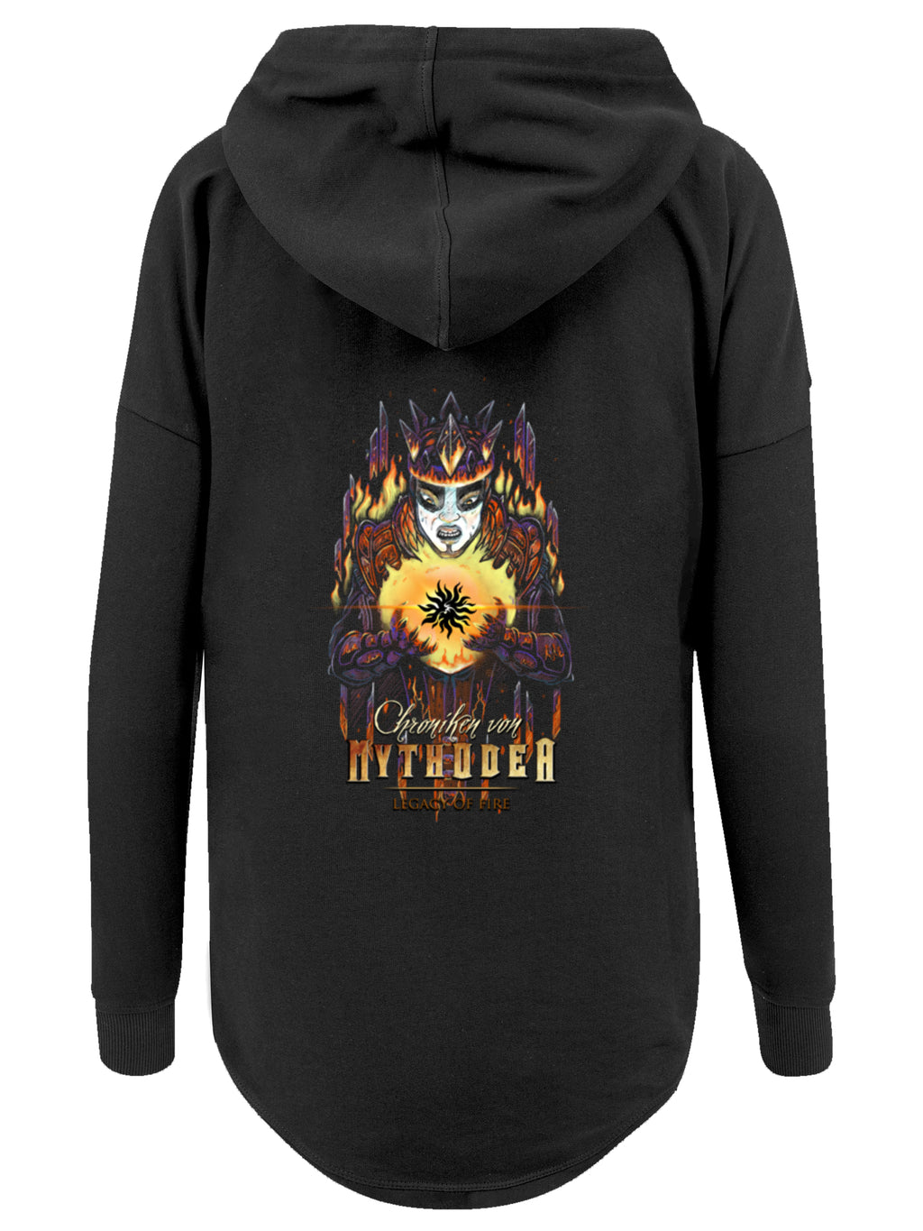 Chroniken 2025 Vermächtnis der Feuerfarbe und Logo übergroß