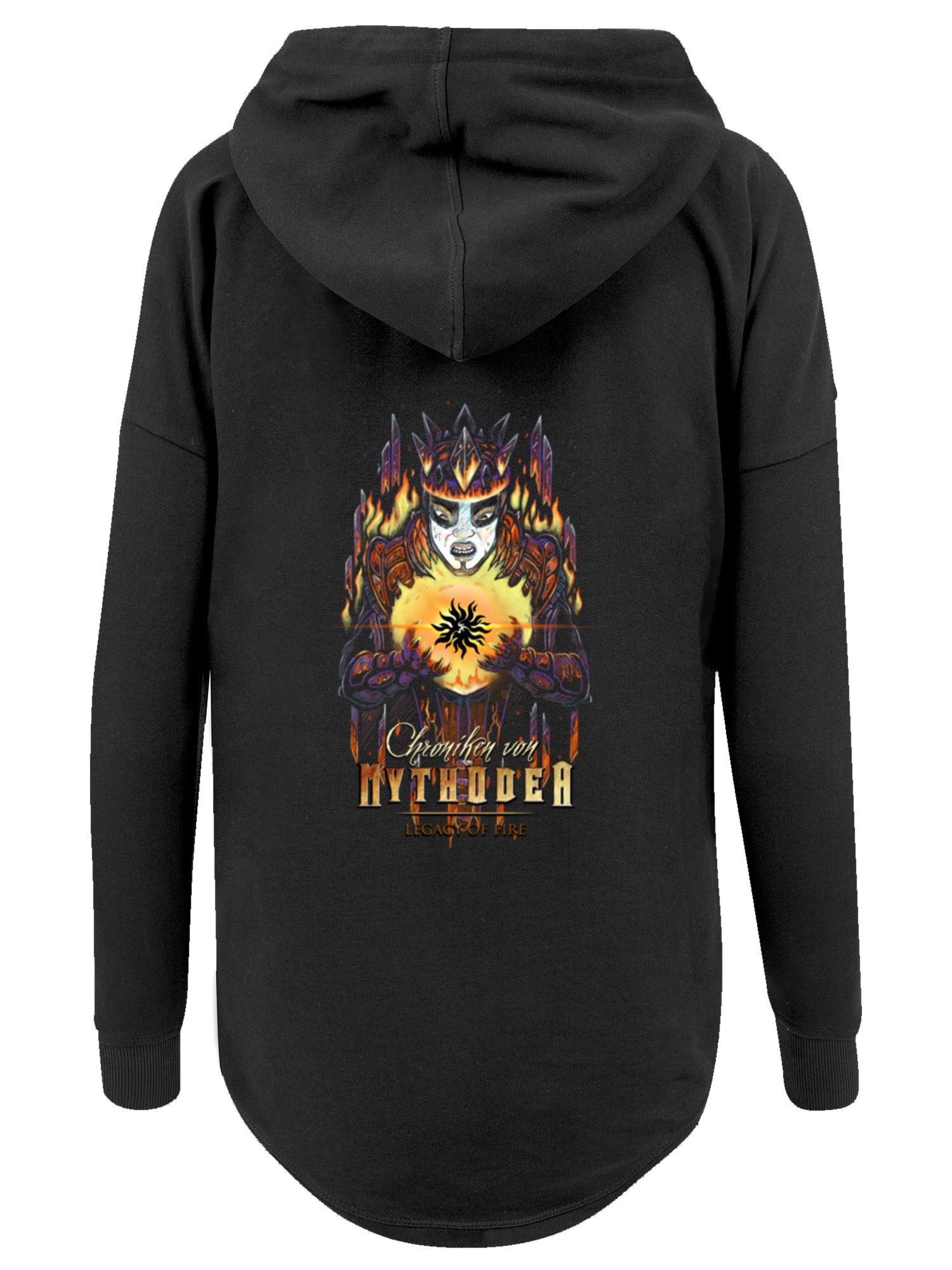 Chroniken 2025 Vermächtnis der Feuerfarbe und Logo übergroß