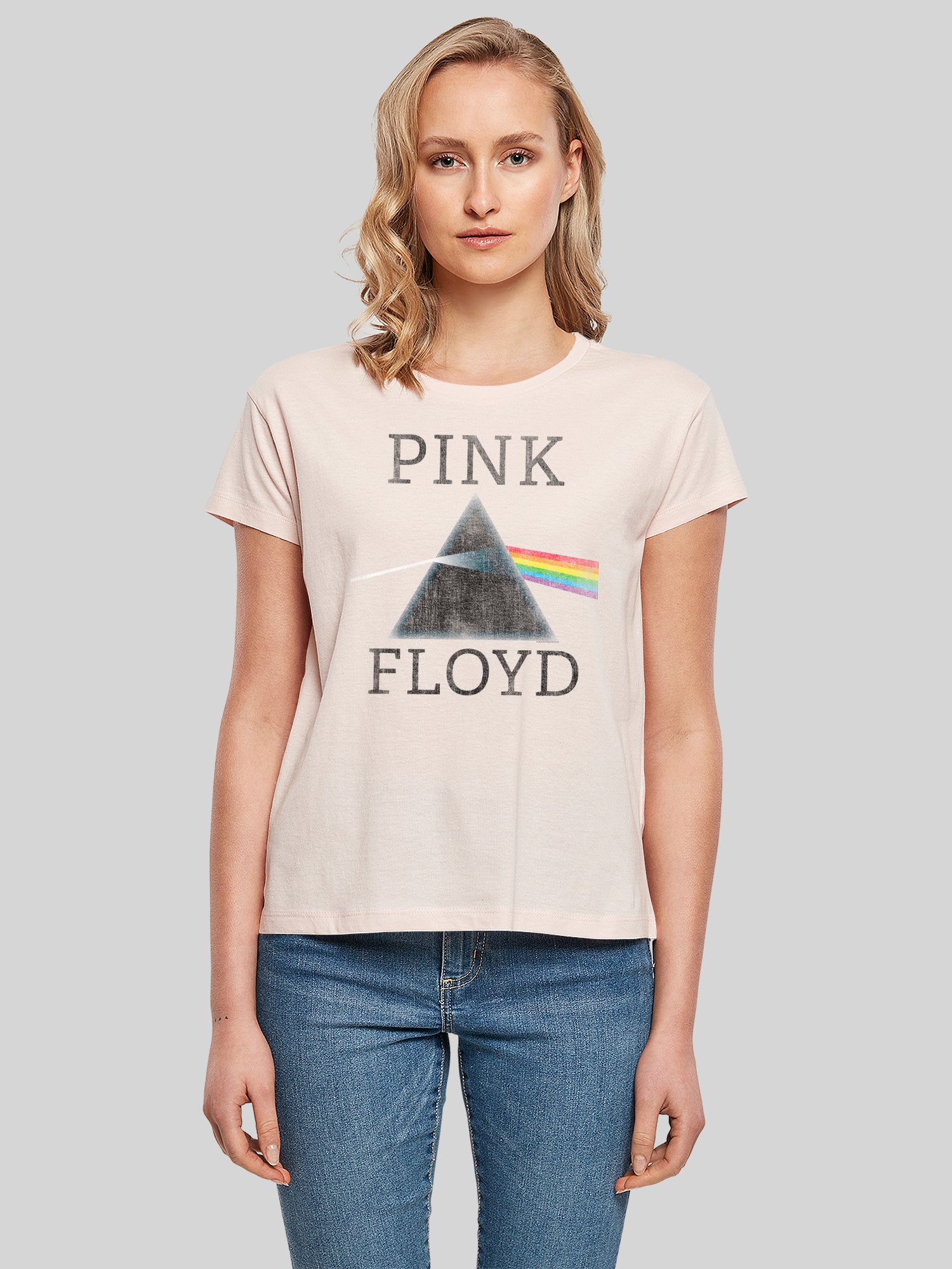 Pink Floyd Dark Side Of The Moon Prism Ladies Box T-Shirt