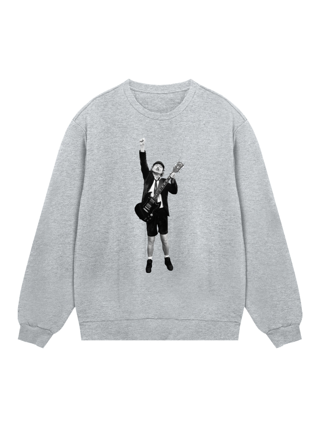 ACDC Angus Young Cutout Herren Sweatshirt