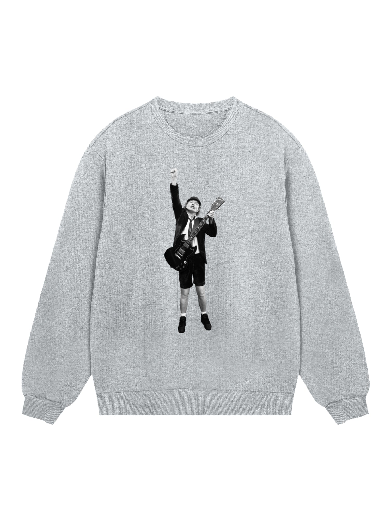 ACDC Angus Young Cutout Herren Sweatshirt
