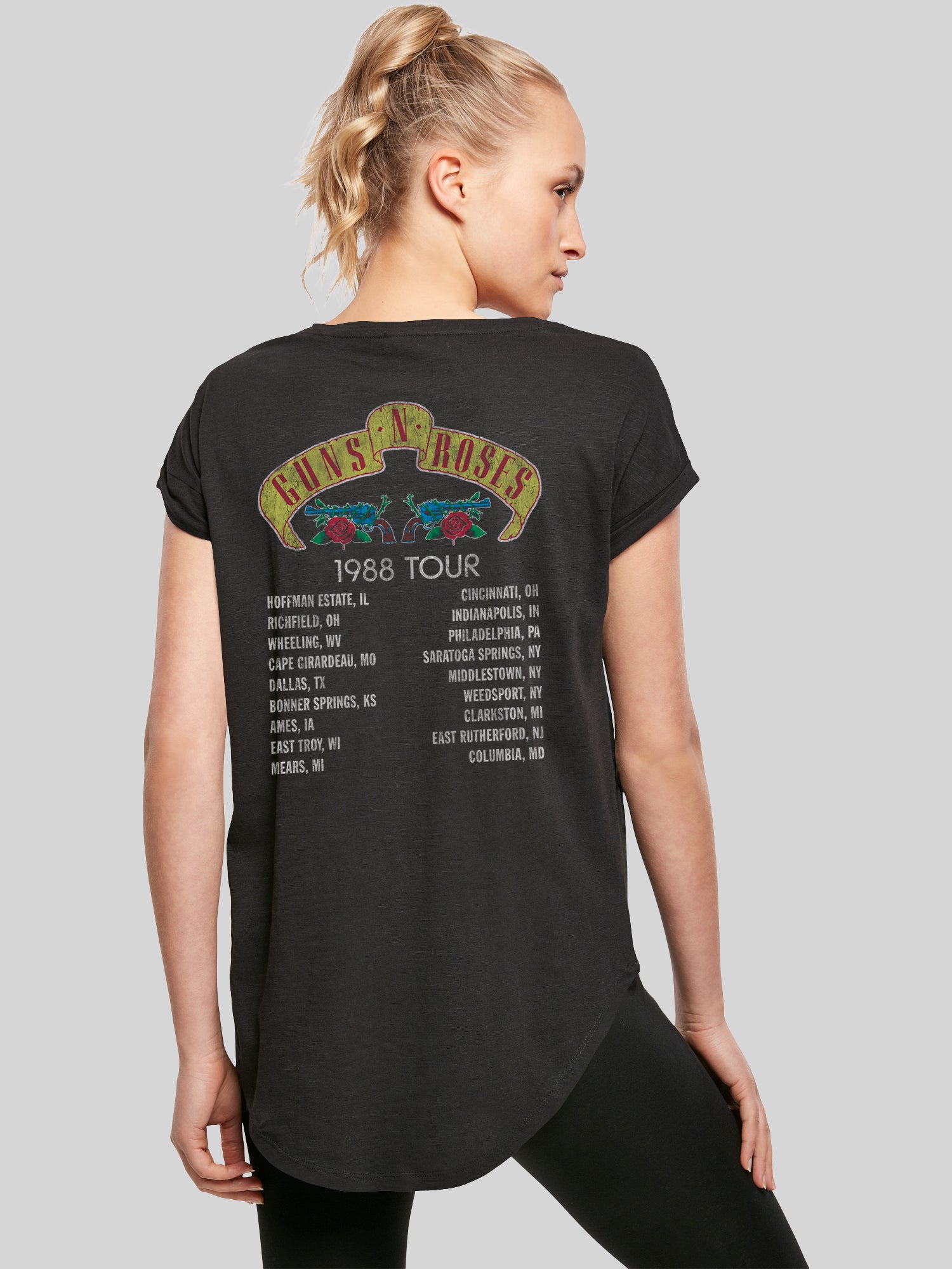 Guns N 'Roses 1988 Tour | Camiseta de damas