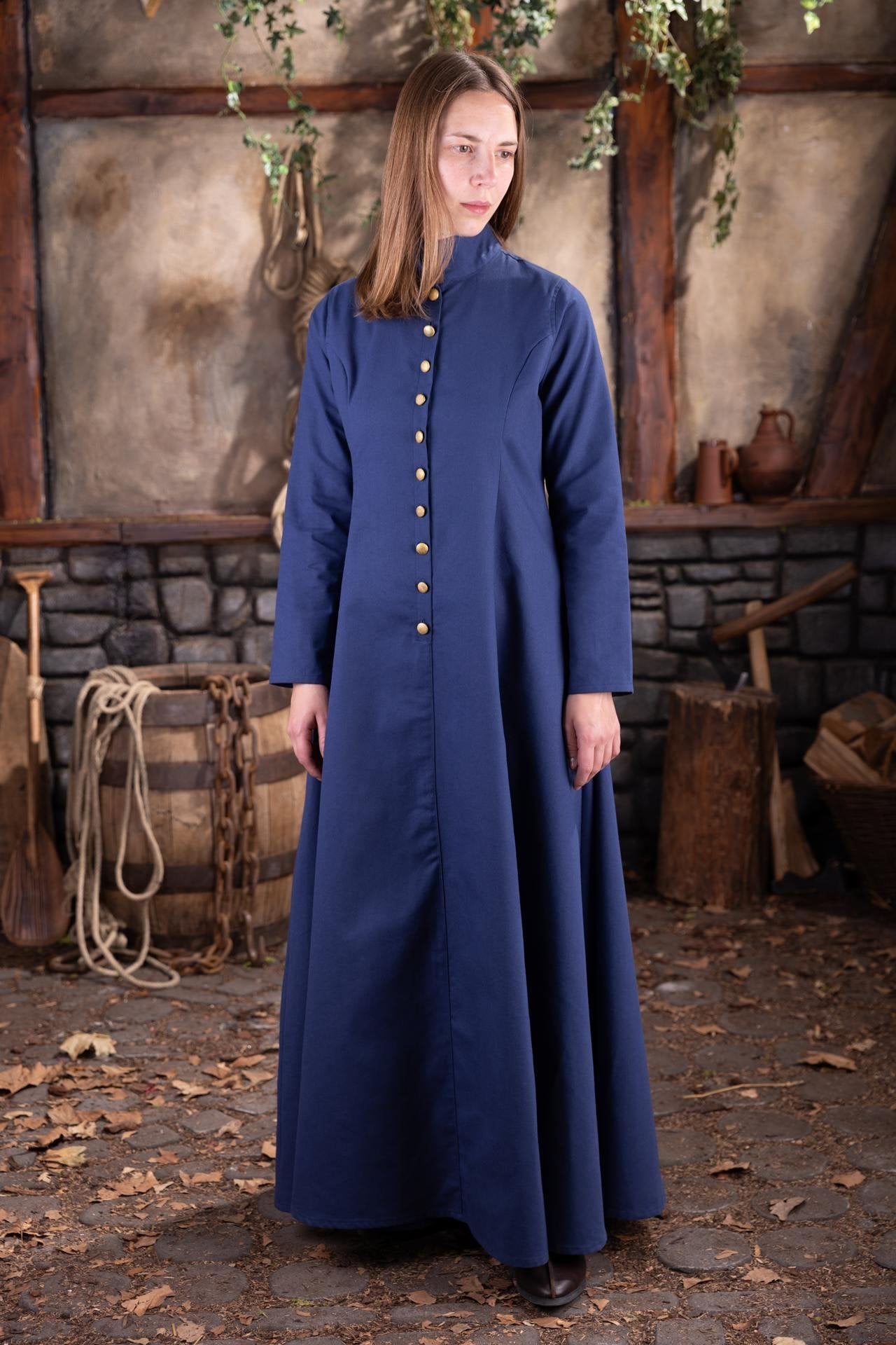 Dungeons & Dragons Female Wizard Under Dress Dark Blue